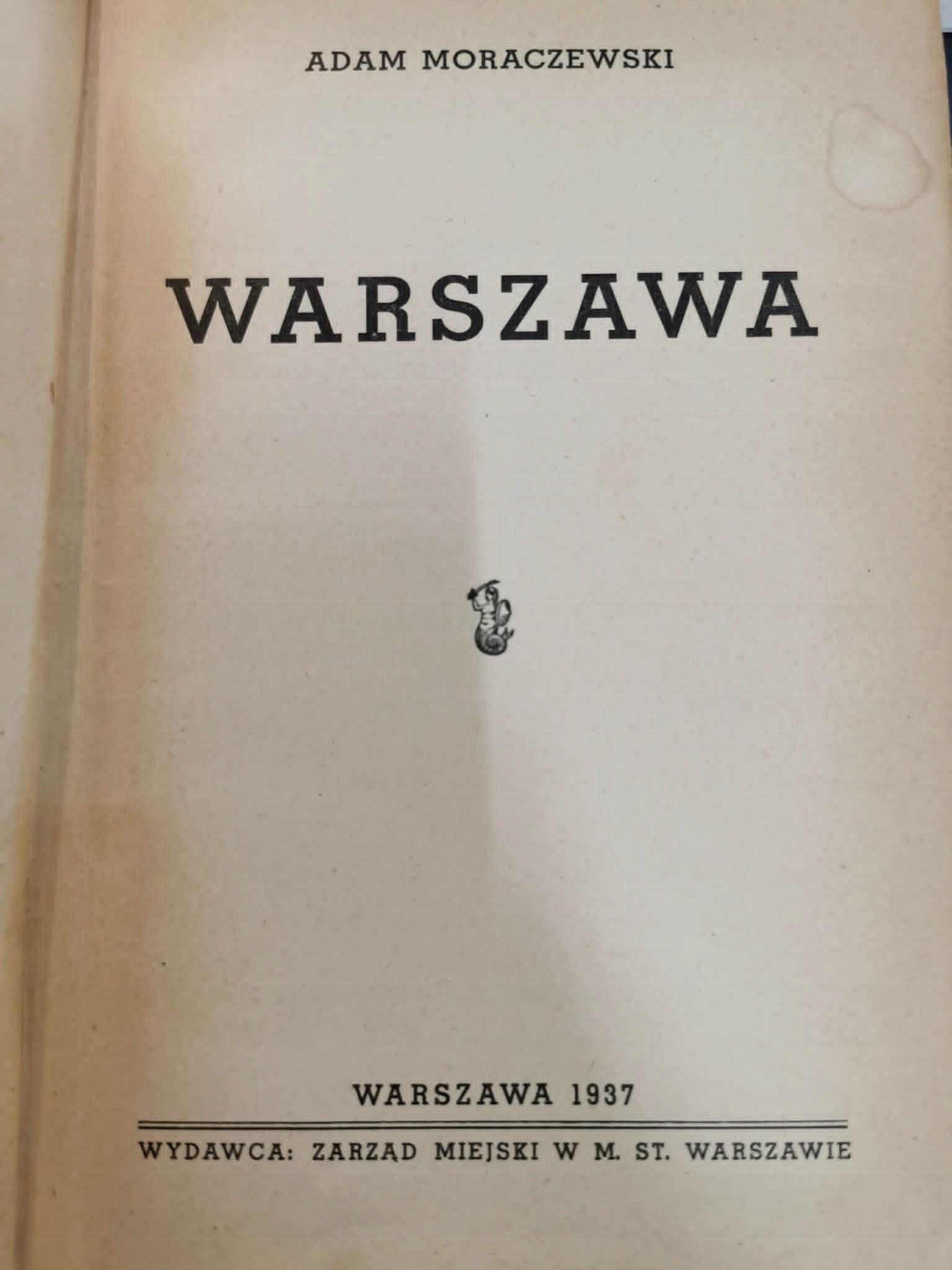 Warszawa, Adam Moraczewski [1937]