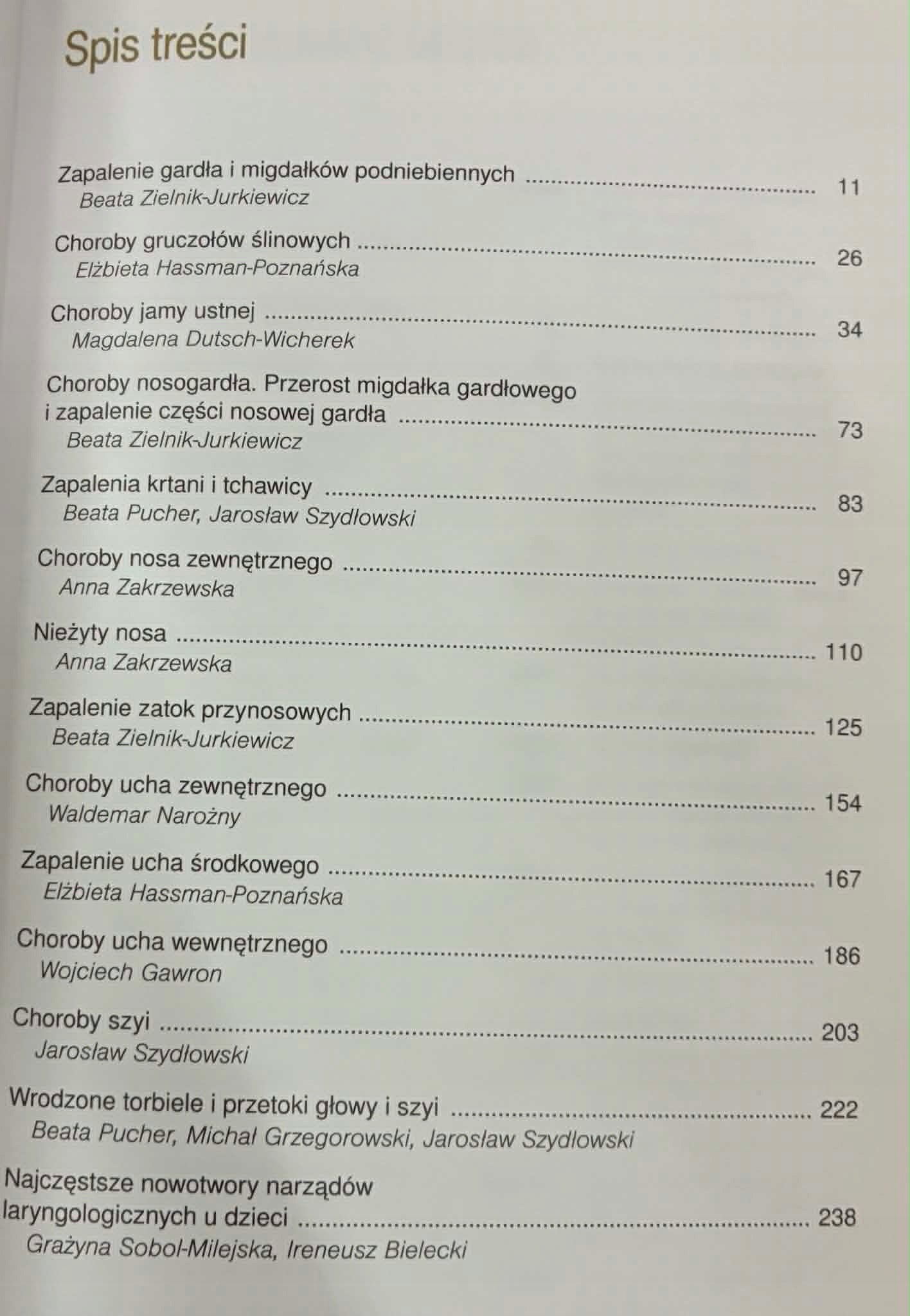 Choroby Laryngologiczne u Dzieci Beata Zielnik-Jurkiewicz