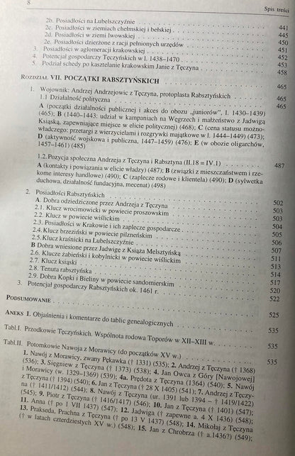 Tęczyńscy Studium z dziejów polskiej elity możnowładczej... Janusz Kurtyka