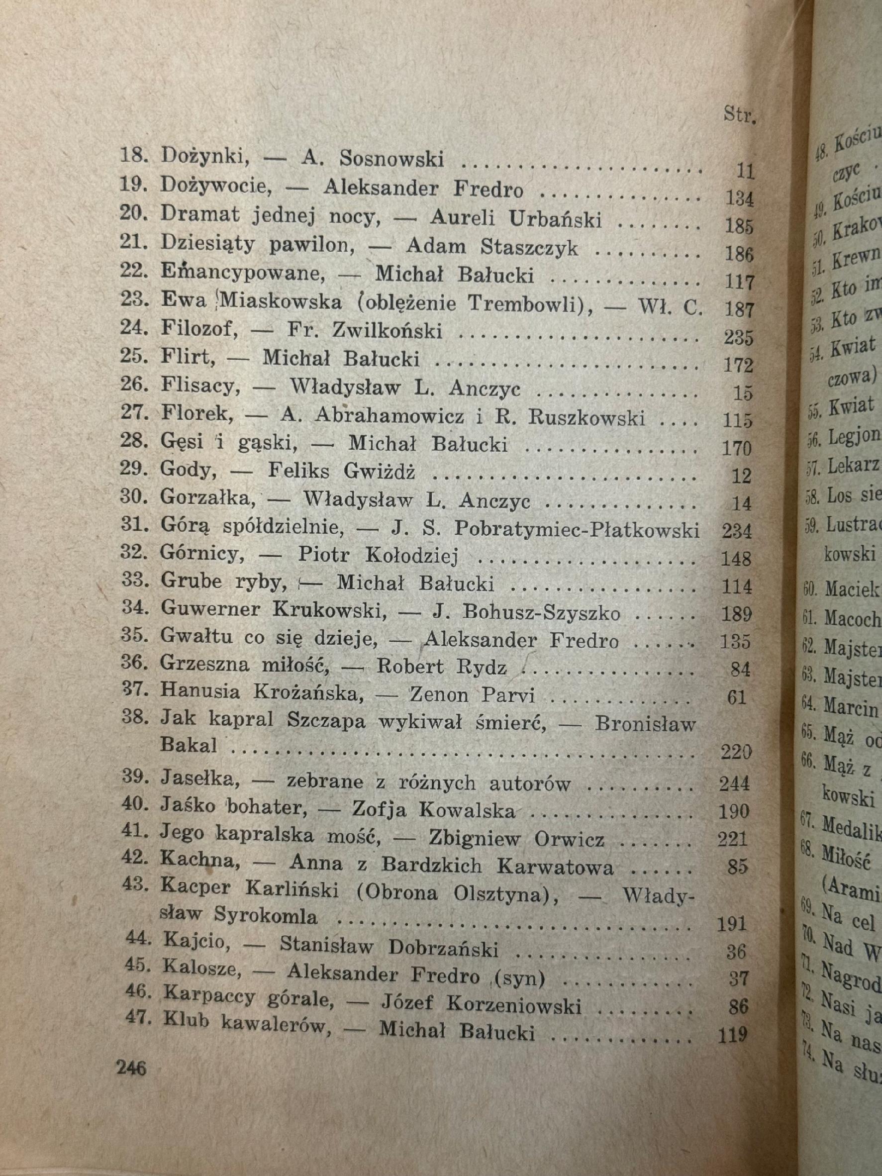 Rozumowany katalog sztuk teatralnych Jadwiga Turowiczówna [1932]