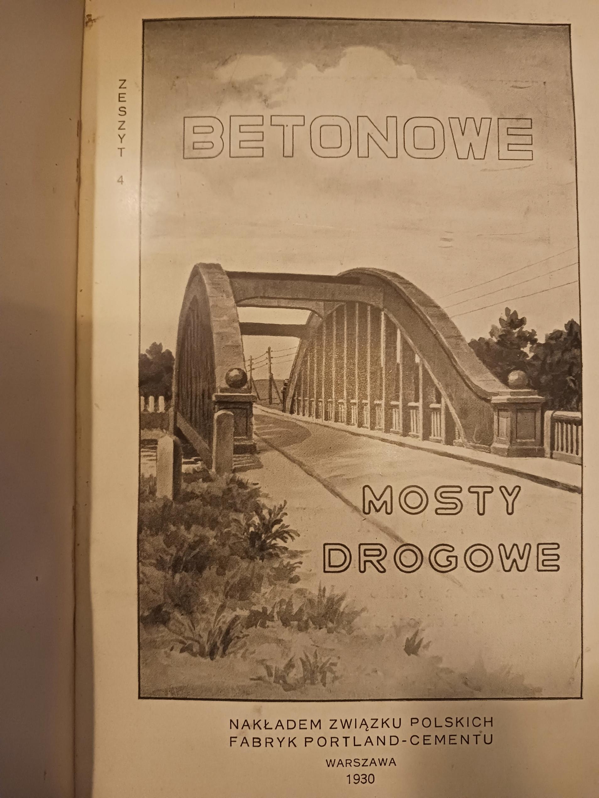 Beton i sposoby jego przyrządzania + 5 innych tytułów [przedwojenne]