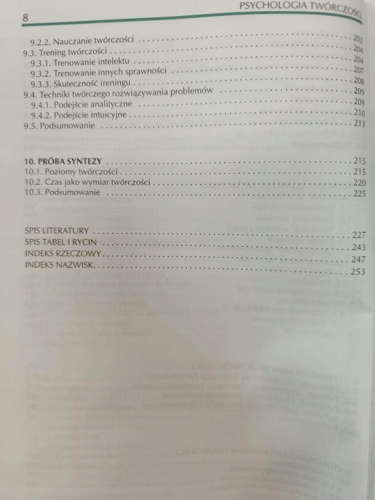 Psychologia twórczości Edward Nęcka