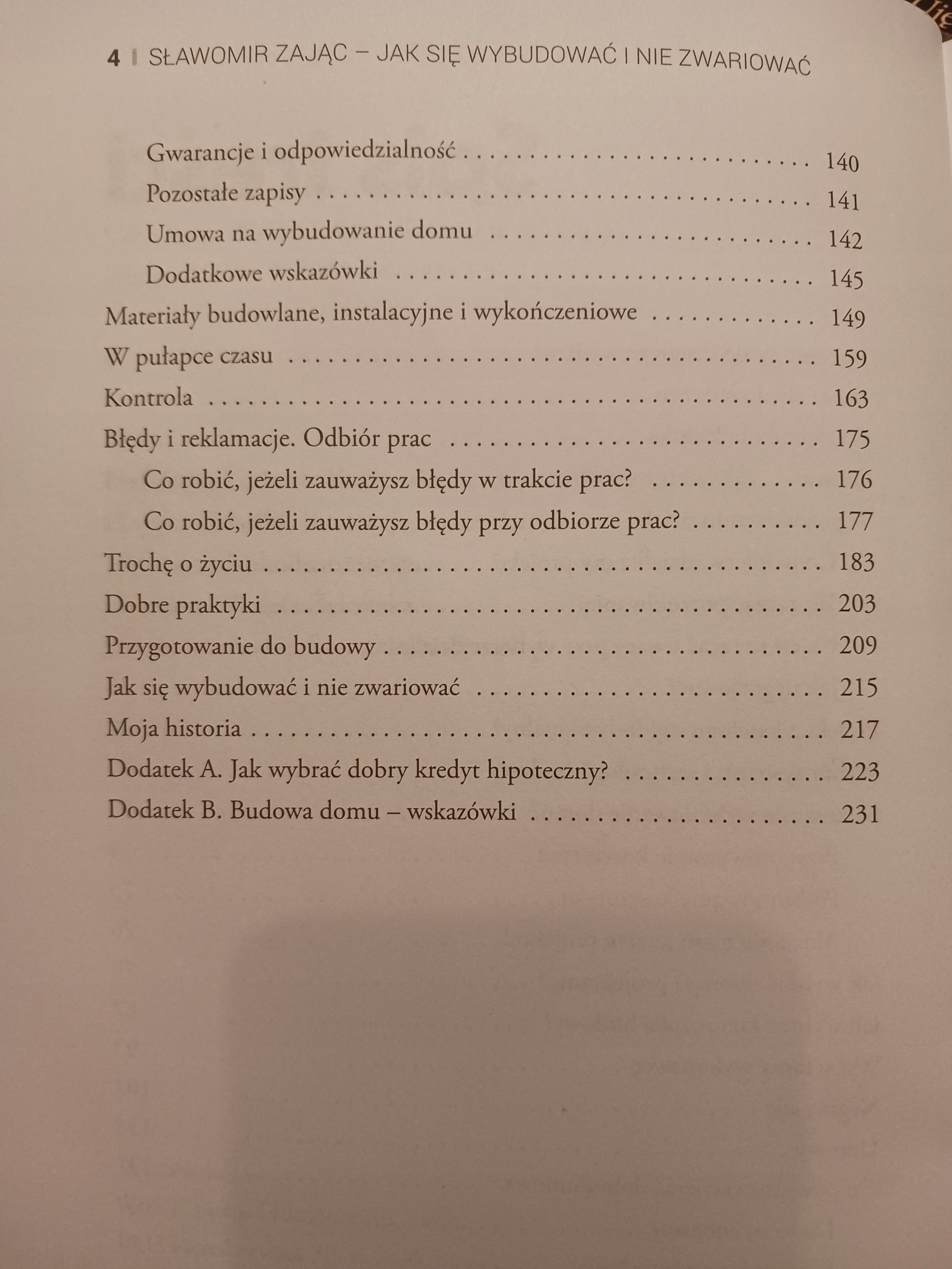 Jak się wybudować i nie zwariować Sławomir Zając