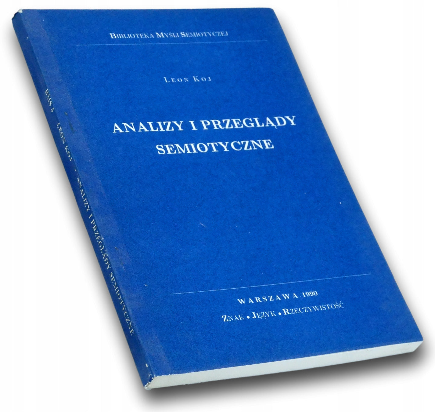 Analizy i przeglądy semiotyczne Leon Koj