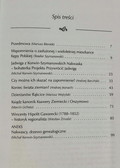 Zasłużone osoby i rody z gminy Mała Wieś red. Michał Korwin-Szymanowski