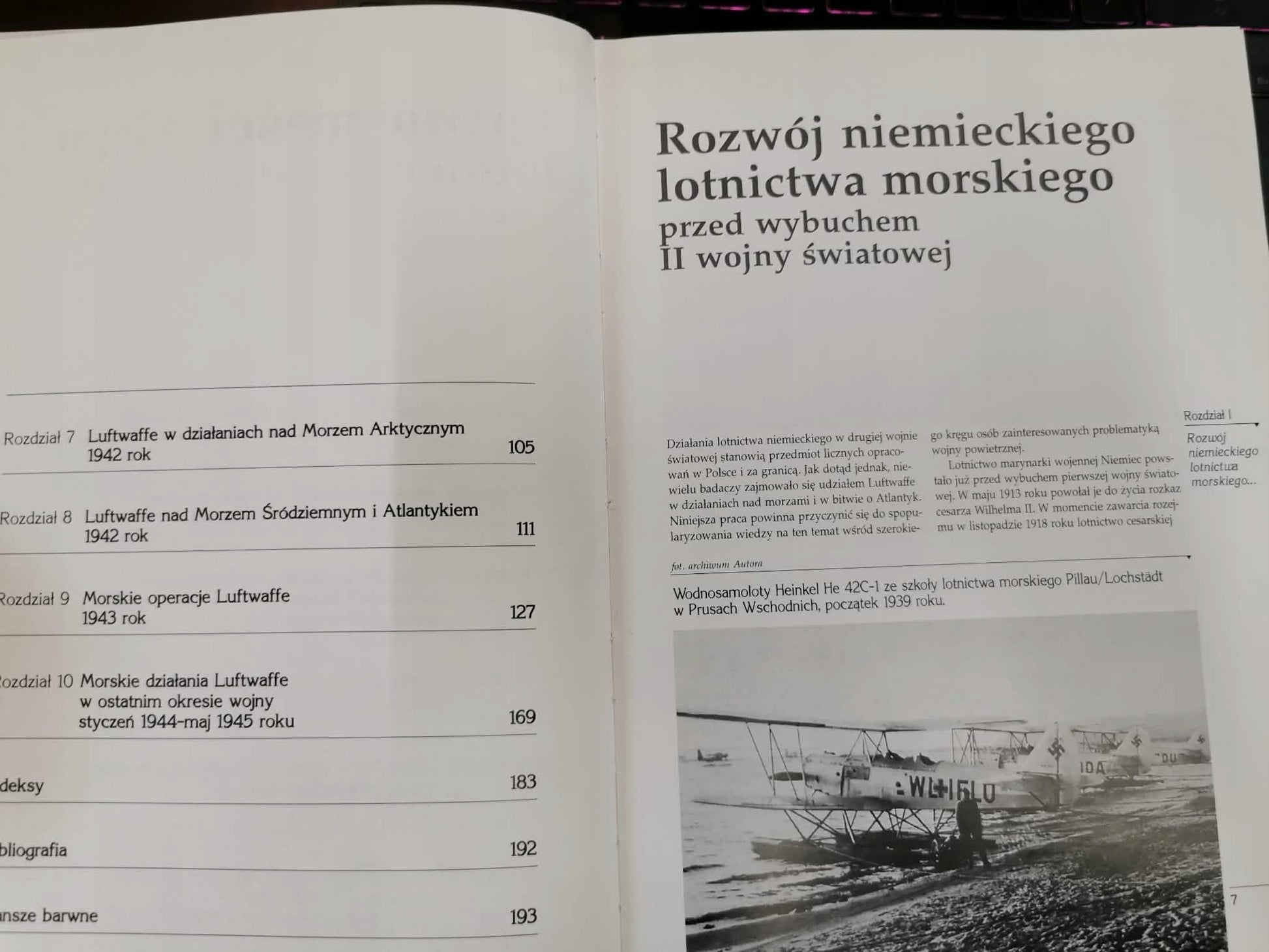 Luftwaffe nad morzami, Marek Józef Murawski
