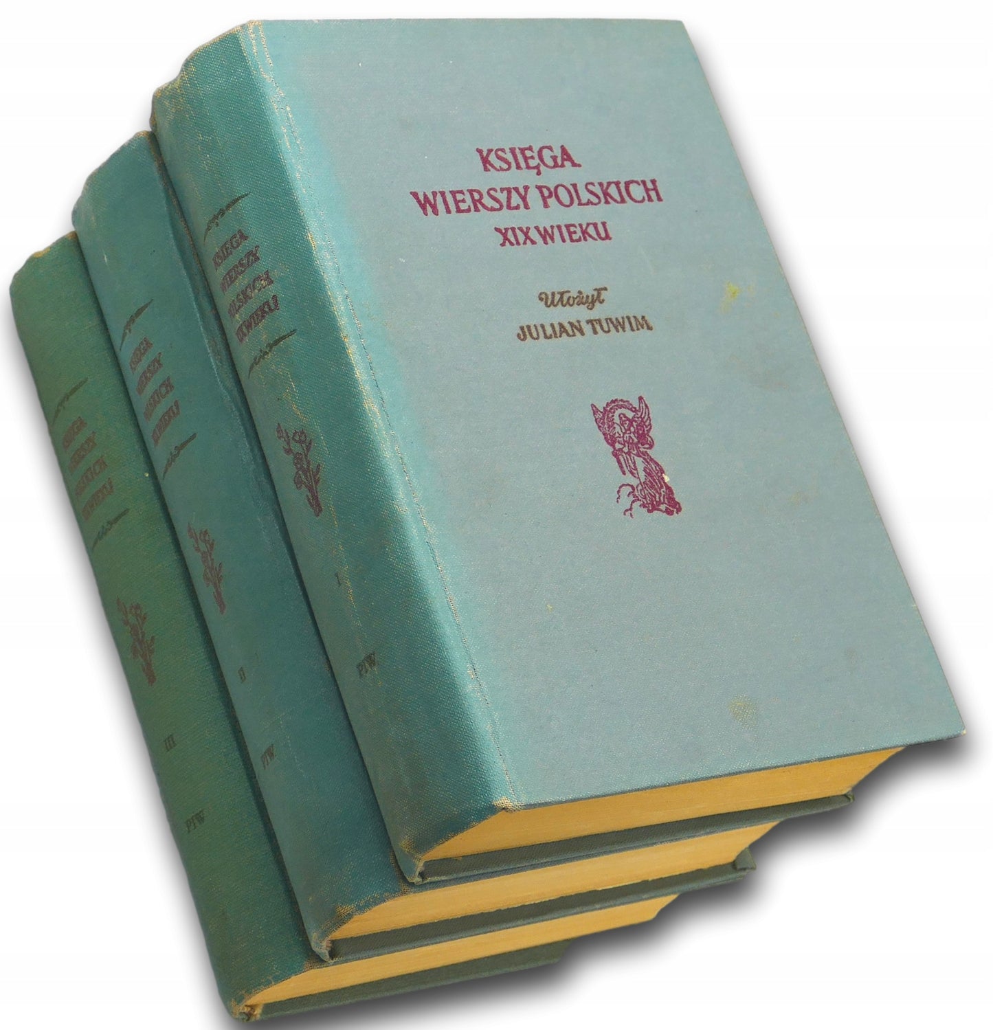 Księga wierszy polskich XIX wieku t. I-III, ułożył Julian Tuwim