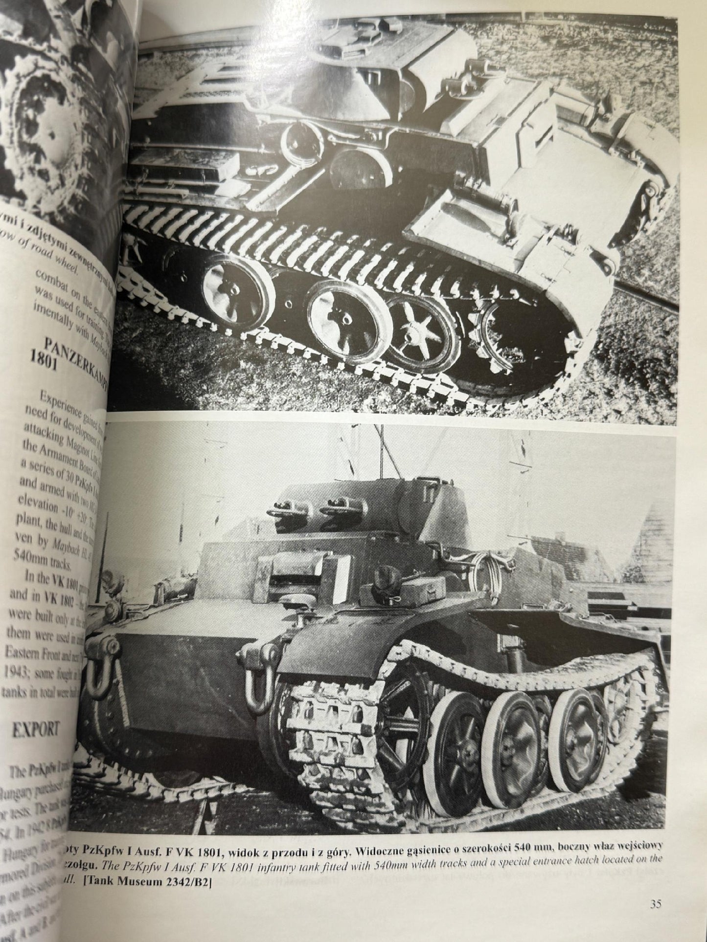 PzKpfw I vol.I Janusz Ledwoch