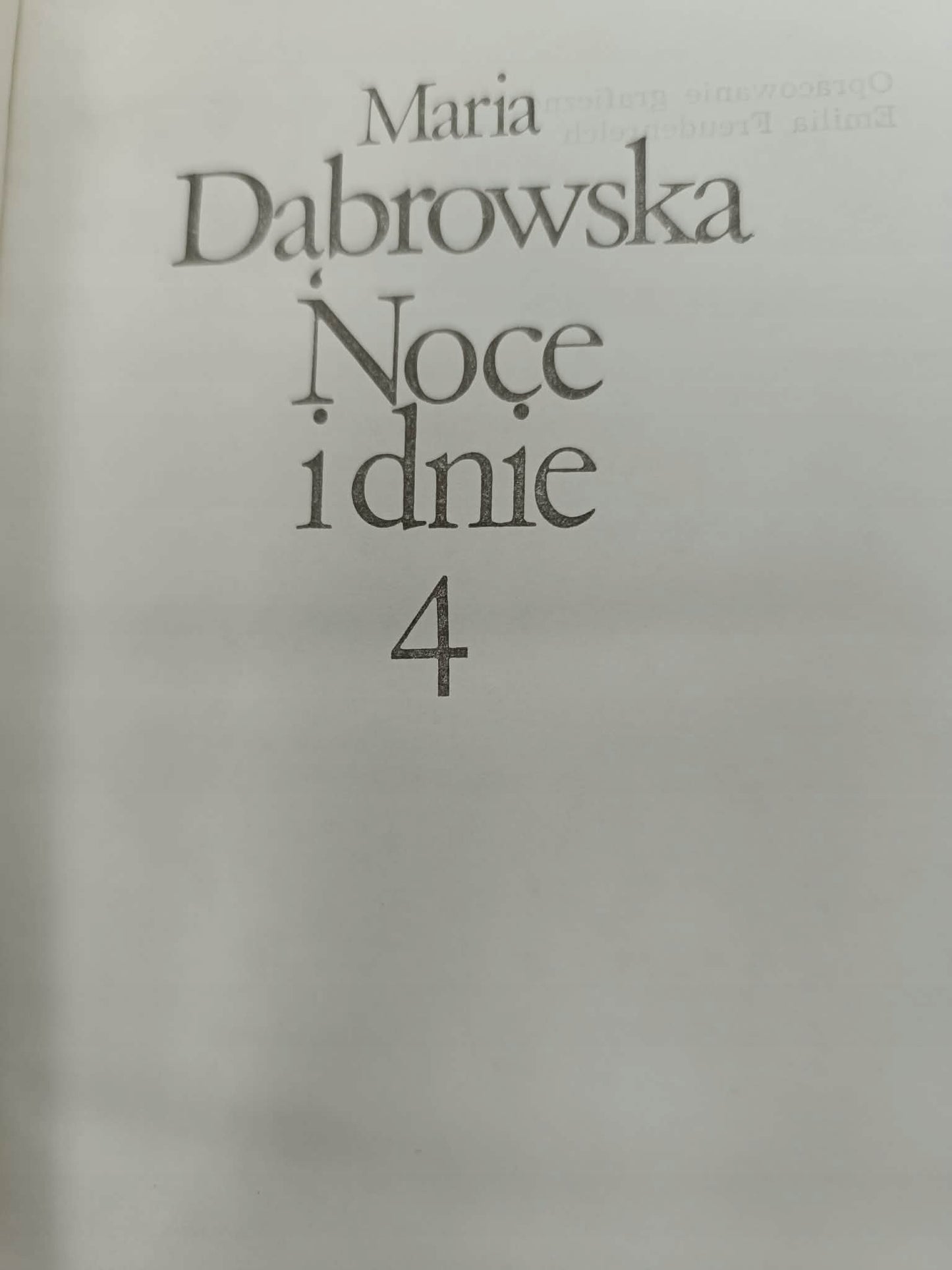 Noce i dnie, T.1-5, Maria Dąbrowska