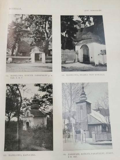 Materyały do architektury polskiej i wieś i miasteczko [1916]