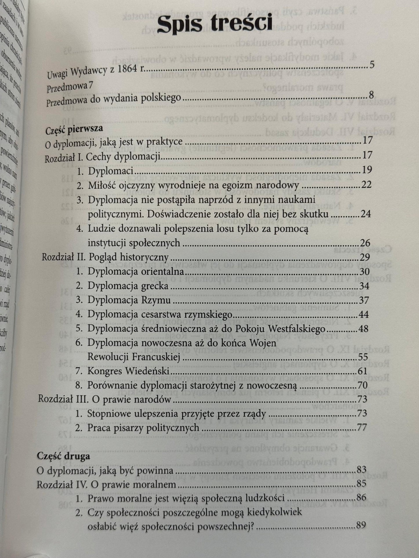 Szkic o dyplomacji Książę Adam Jerzy Czartoryski