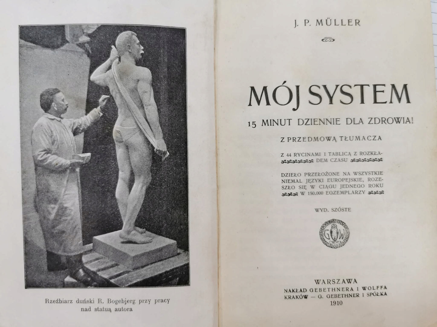 Mój System, J. P. Mueller [Warszawa 1910]