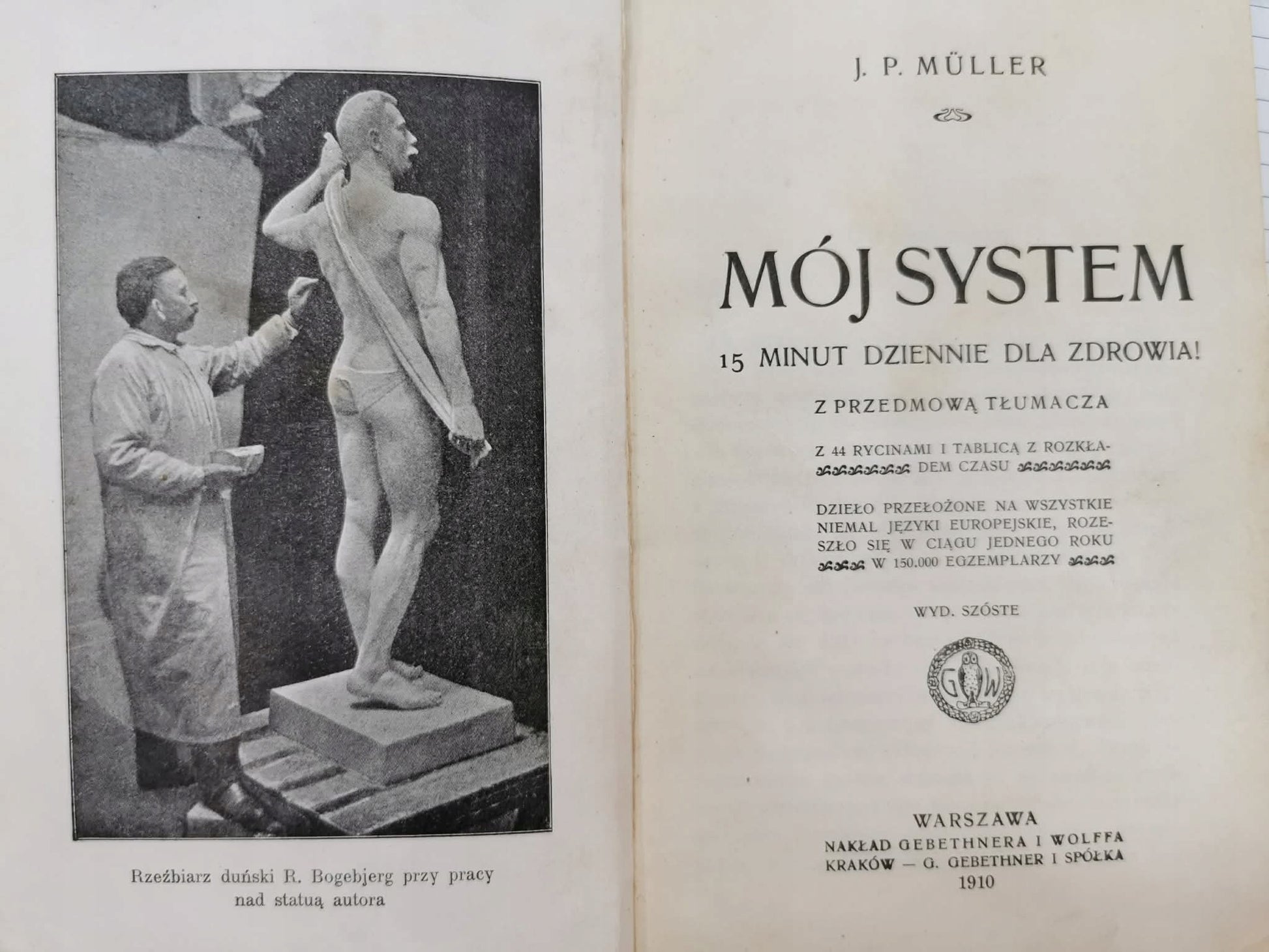 Mój System, J. P. Mueller [Warszawa 1910]