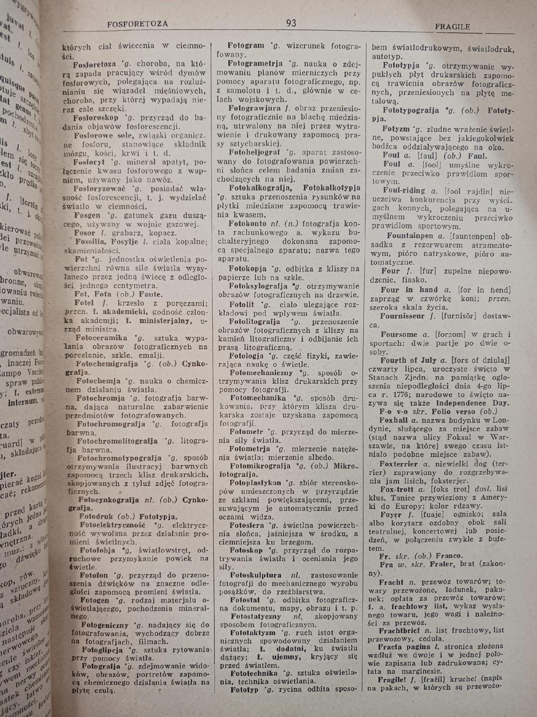 Słownik wyrazów obcych M. Arcta [Warszawa 1933]