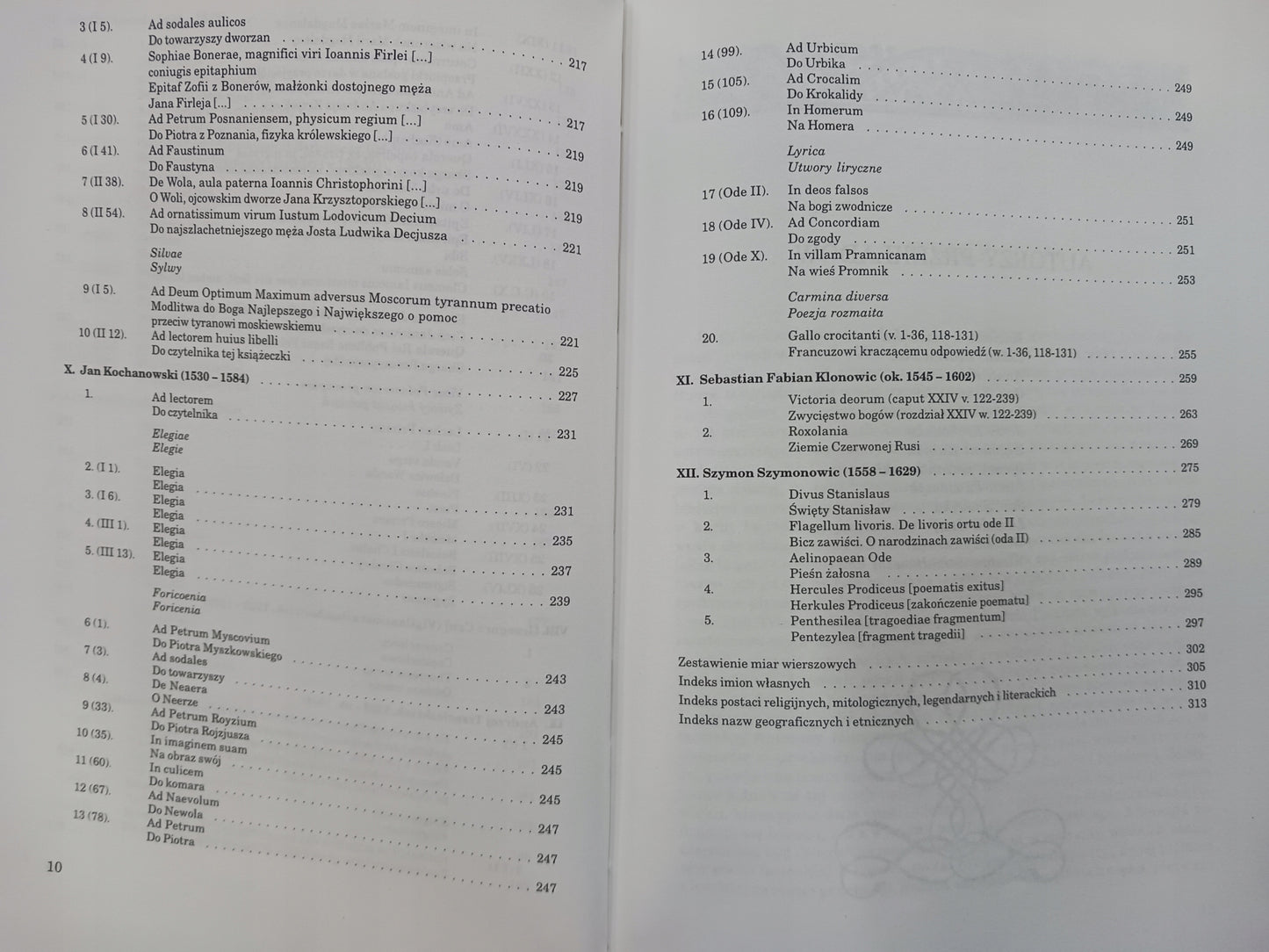 Antologia poezji łacińskiej w Polsce x2 Renesans, Średniowiecze [zestaw]