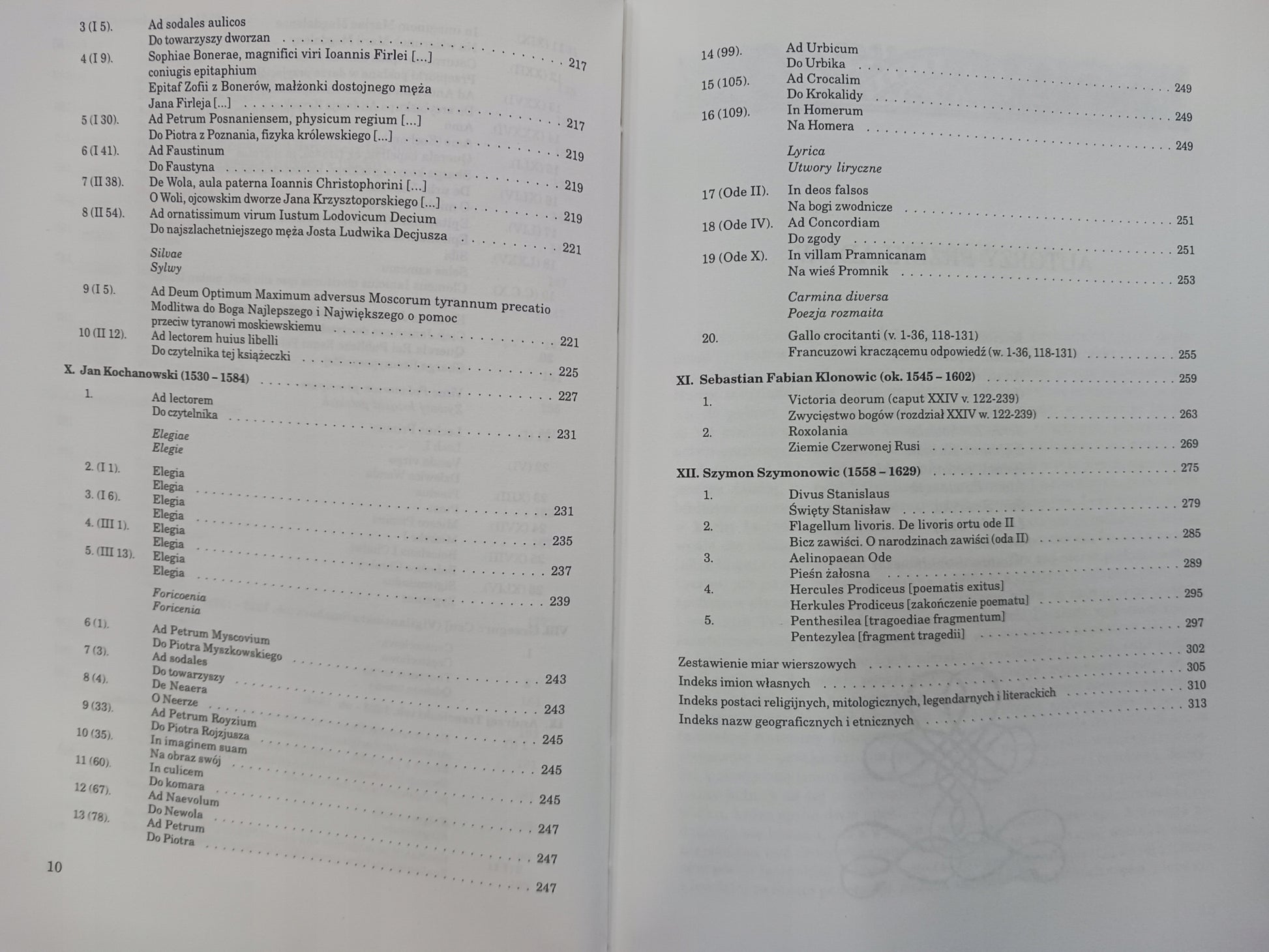 Antologia poezji łacińskiej w Polsce x2 Renesans, Średniowiecze [zestaw]