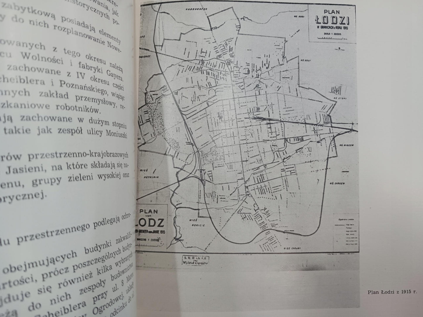 Rozwój przestrzenny Łodzi strefy ochrony konserwatorskiej Praca zbiorowa