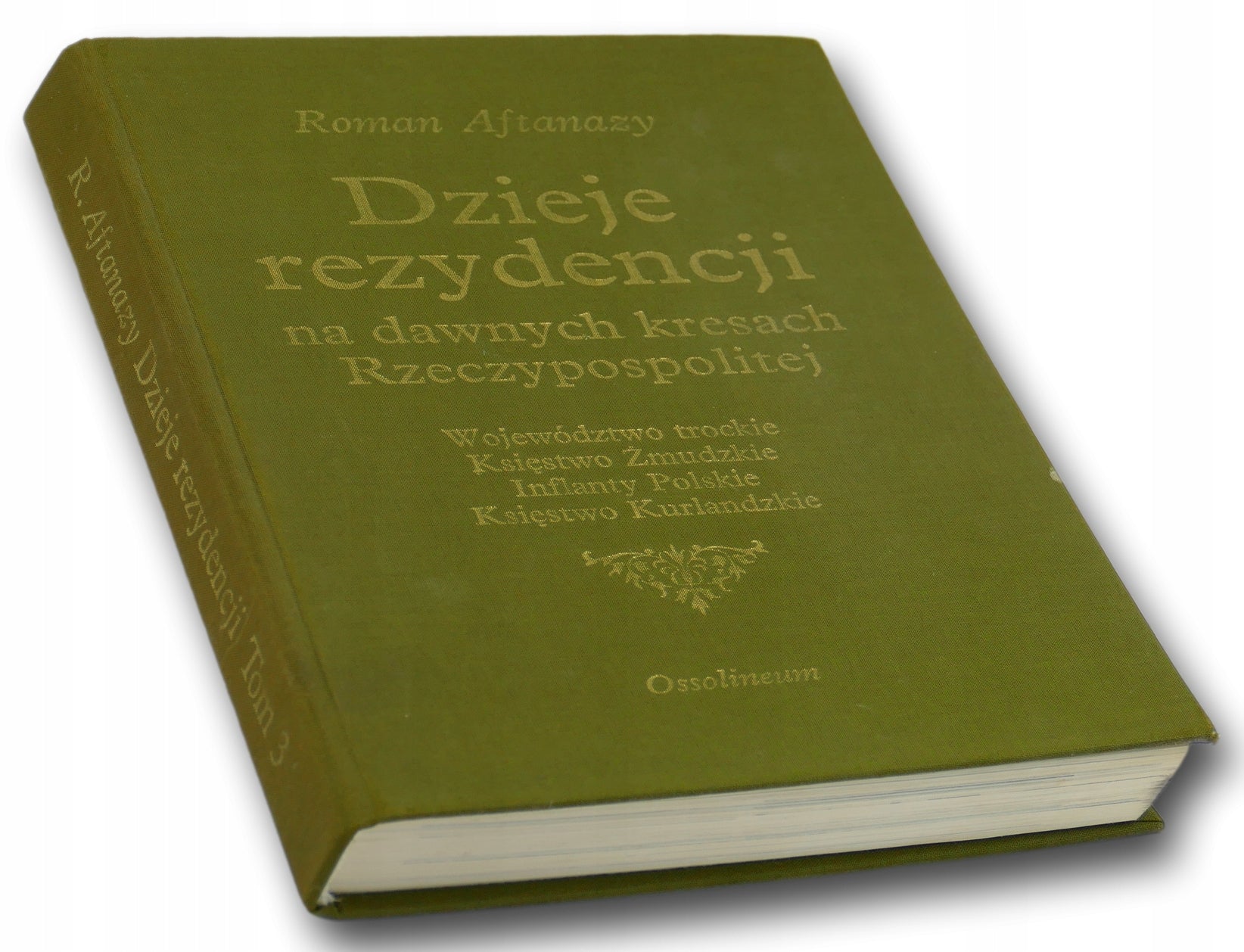 Dzieje rezydencji na dawnych kresach Rzeczypospolitej Tom.3
