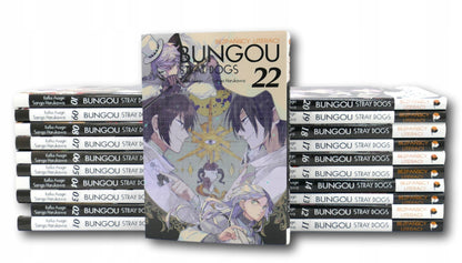 Zestaw 21 książek Praca zbiorowa Bezpańscy literaci Bungou stray dogs