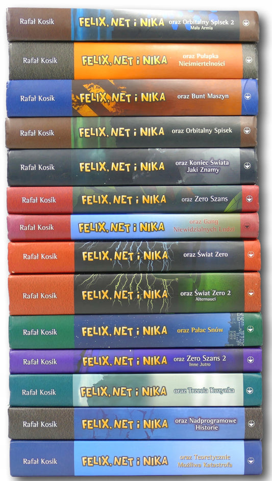 Zestaw z Serii Felix Net i Nika [Gang Niewidzialnych Ludzi + ...] R. Kosik