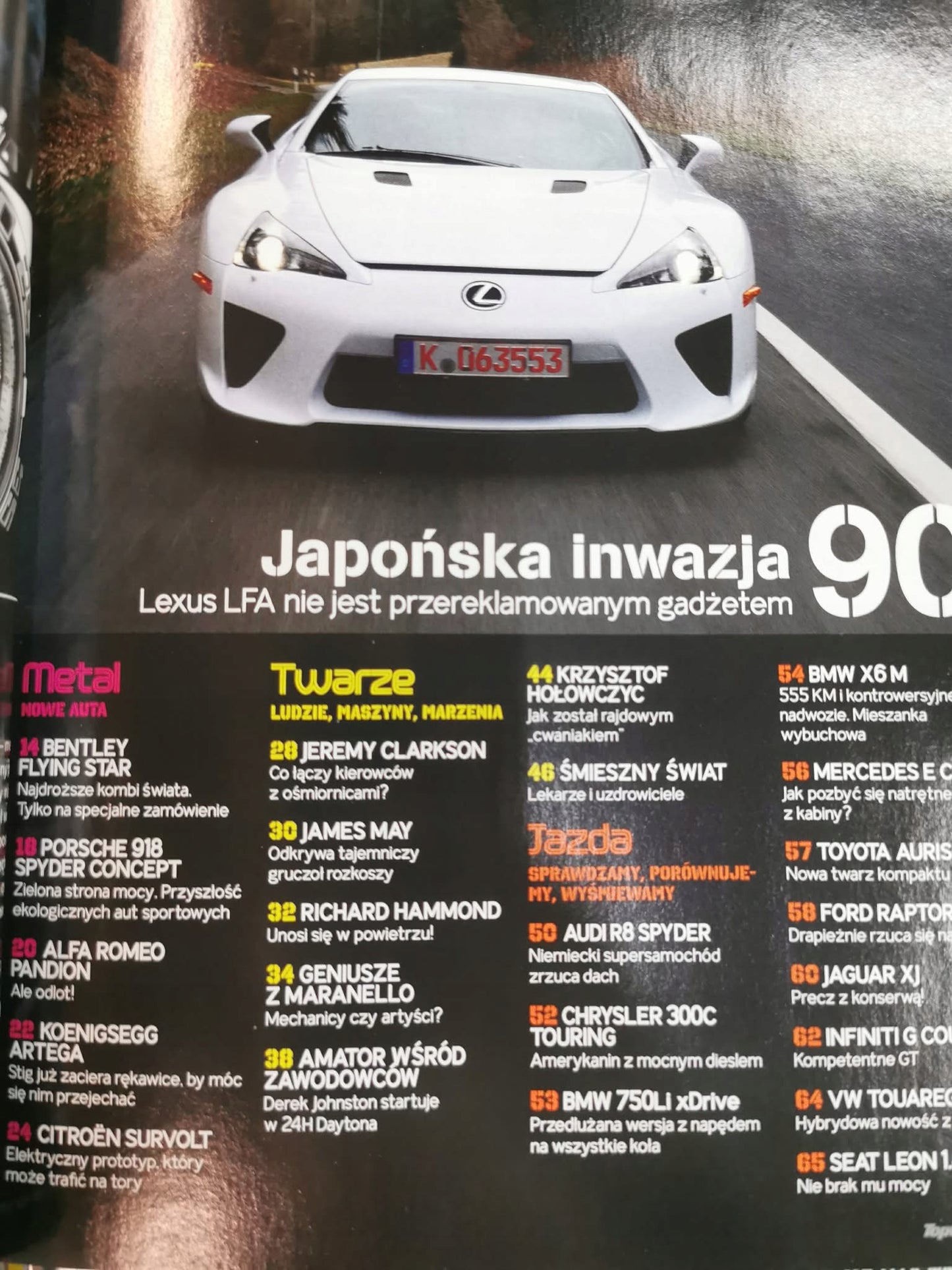 Top Gear 1-3, 5-8, 10, 12/2010 + kalendarz
