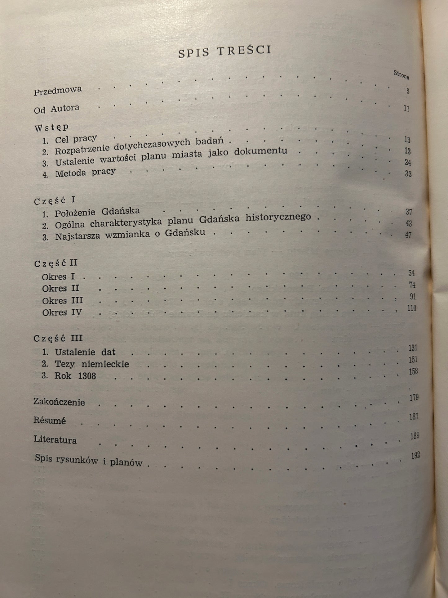Gdańsk wczesnodziejowy. Analiza planu miasta - Stanisław Bobiński