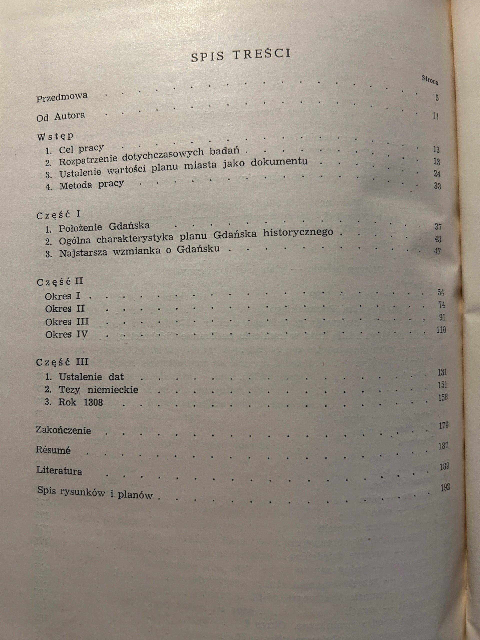 Gdańsk wczesnodziejowy. Analiza planu miasta - Stanisław Bobiński