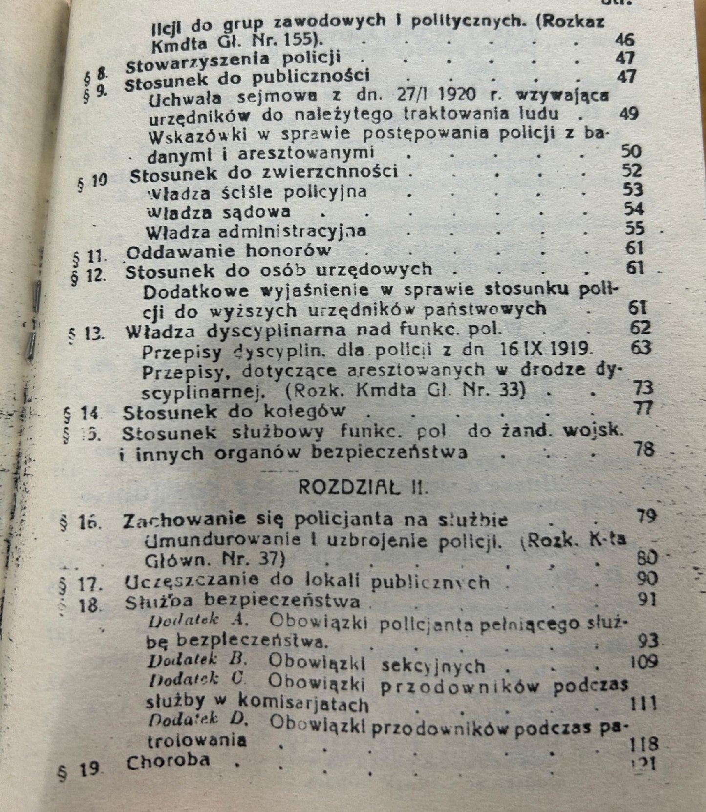 Tymczasowa instrukcja dla policji państwowej [reprint z 1922 r.]