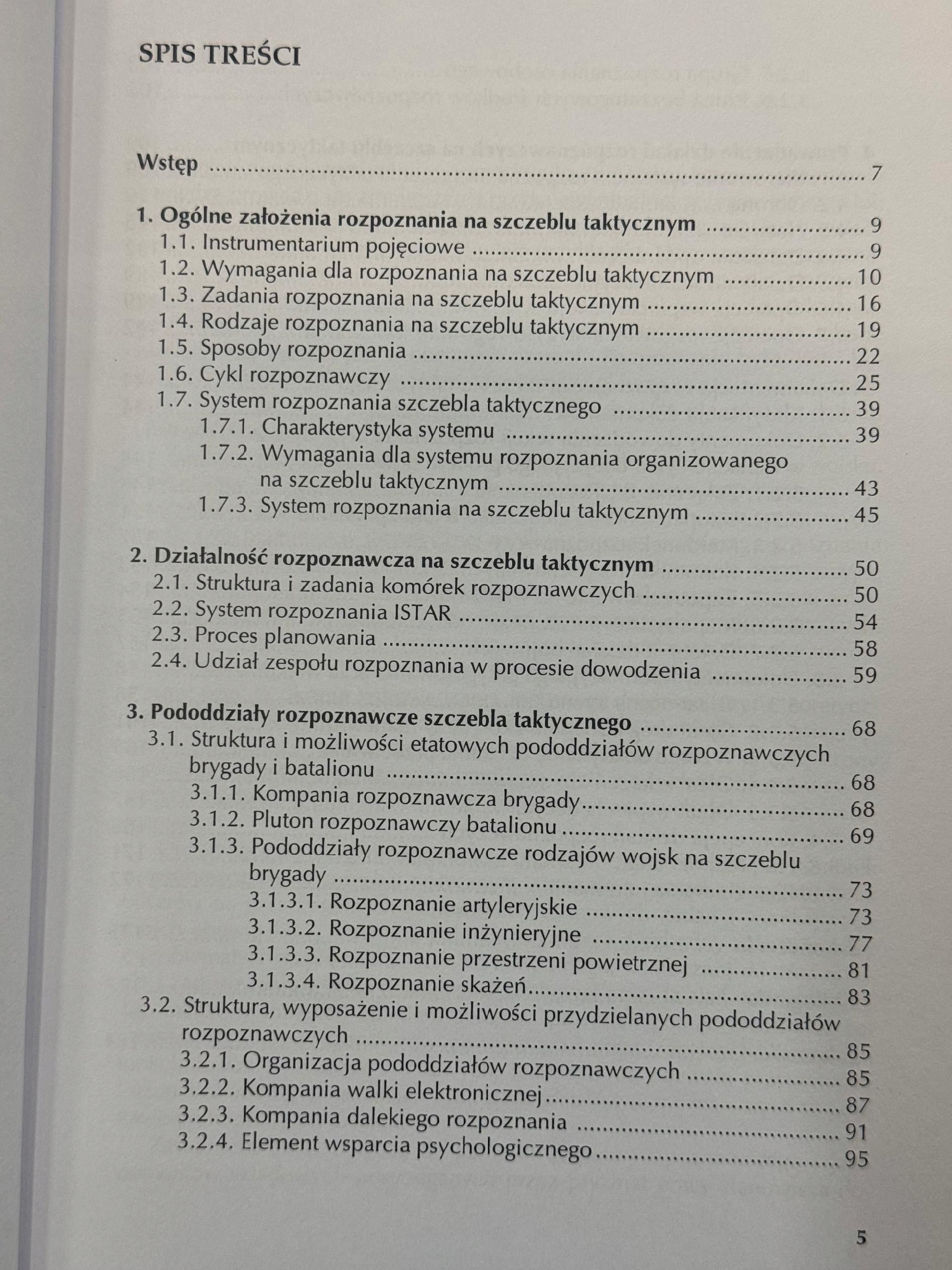 Rozpoznanie na szczeblu taktycznym Waldemar Scheffs