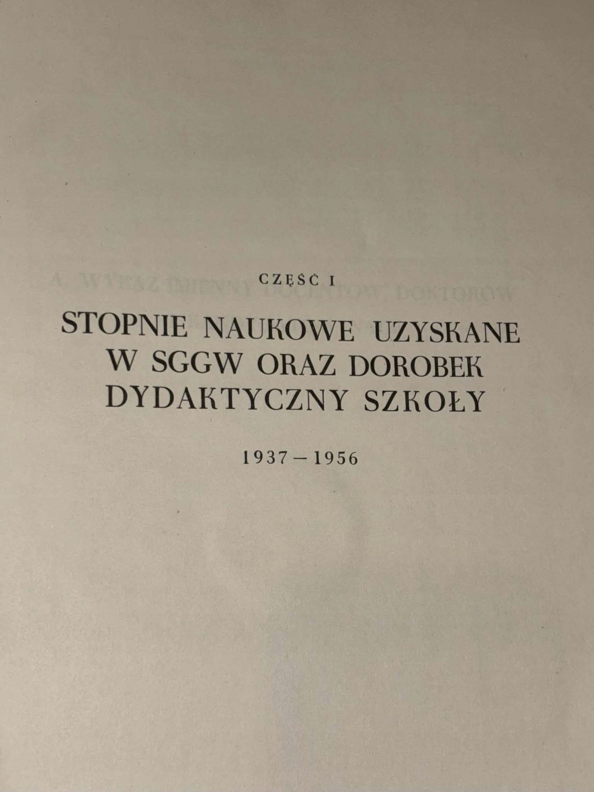 Księga Pamiątkowa Szkoły Głównej Gospodarstwa Wiejskiego w Warszawie I-II