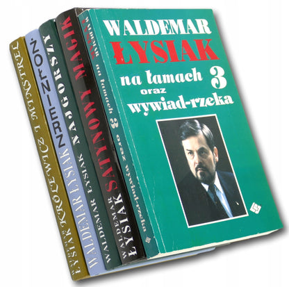 Zestaw 5 książek Waldemar Łysiak Królewicz i minstrel i inne