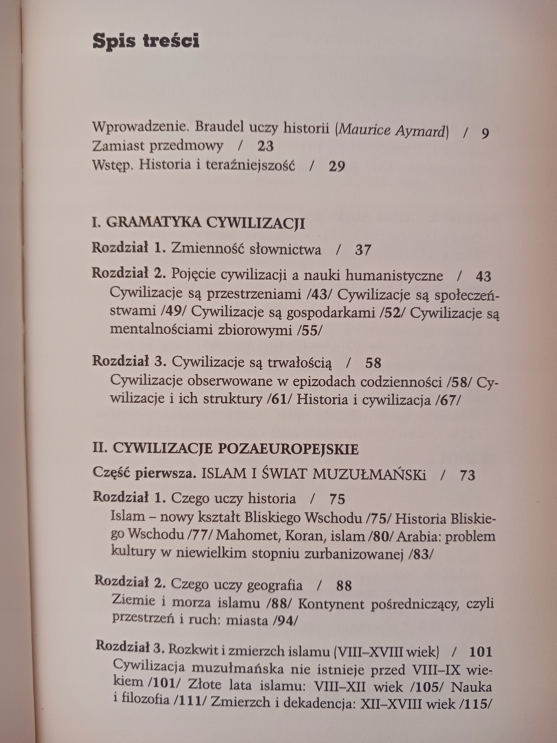 Gramatyka cywilizacji Fernand Braudel
