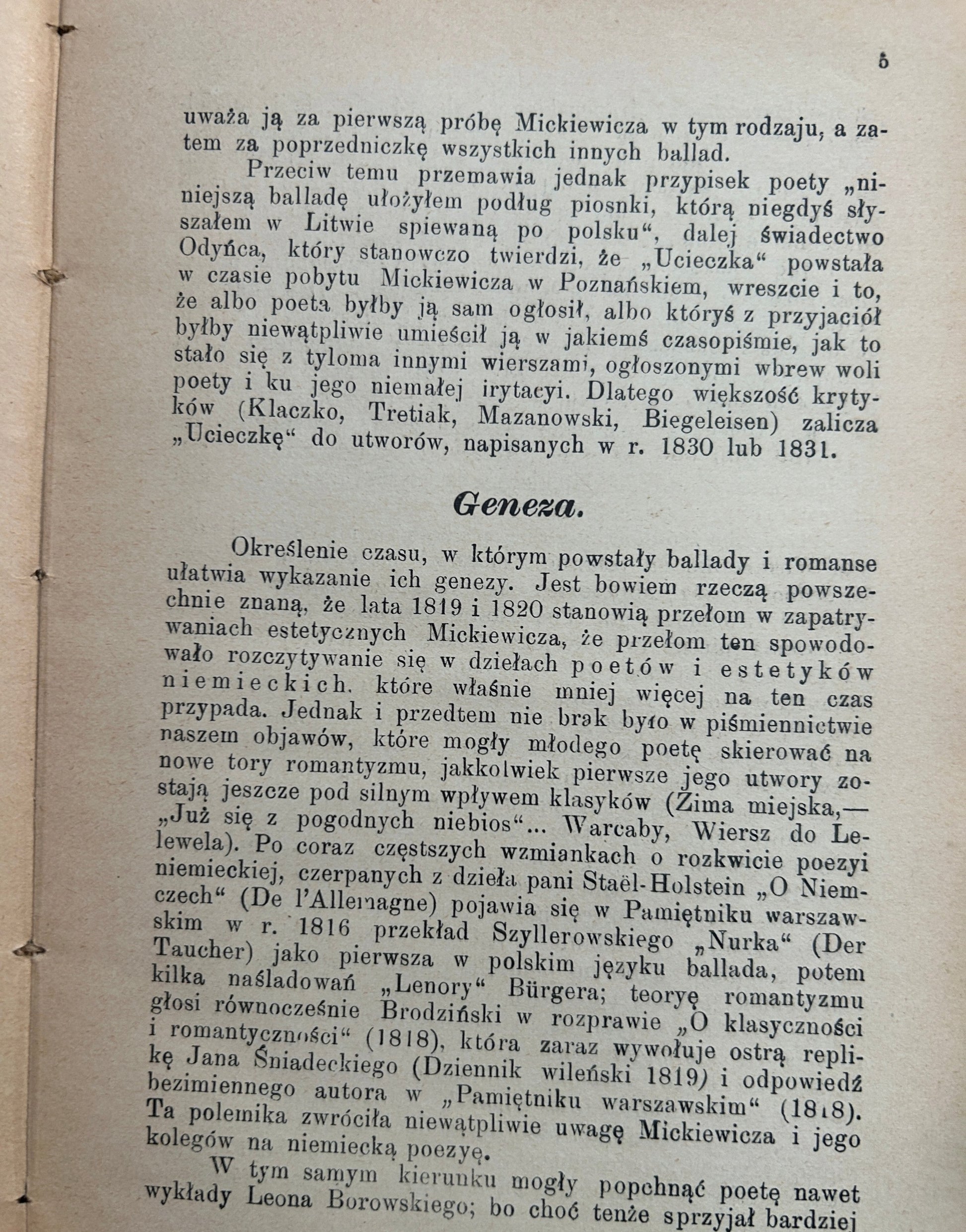 Ballady i romanse - Adam Mickiewicz [wydanie przedwojenne]