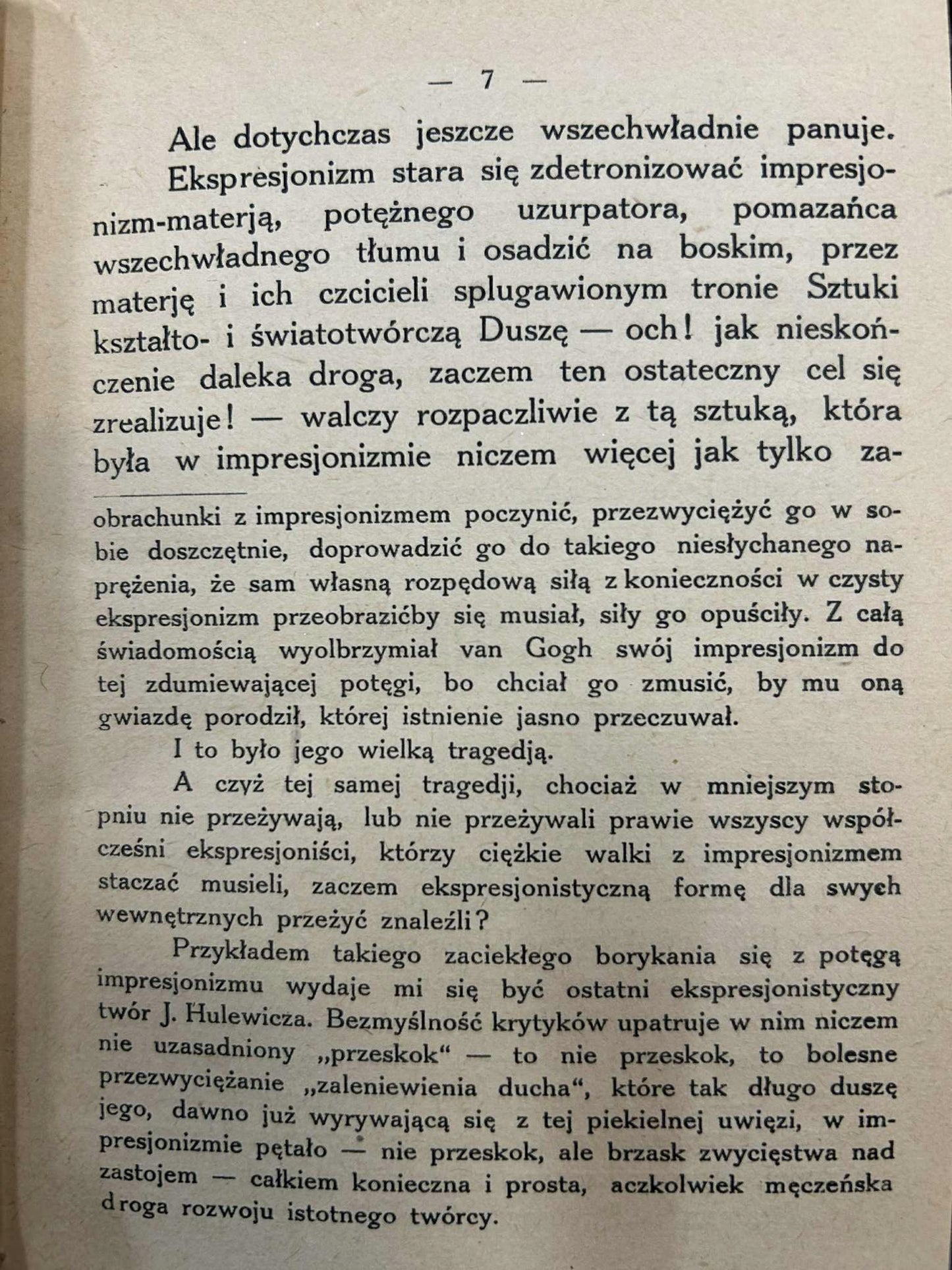 Ekspresjonizm, Słowacki i Genezis z Ducha - Stanisław Przybyszewski [1918]