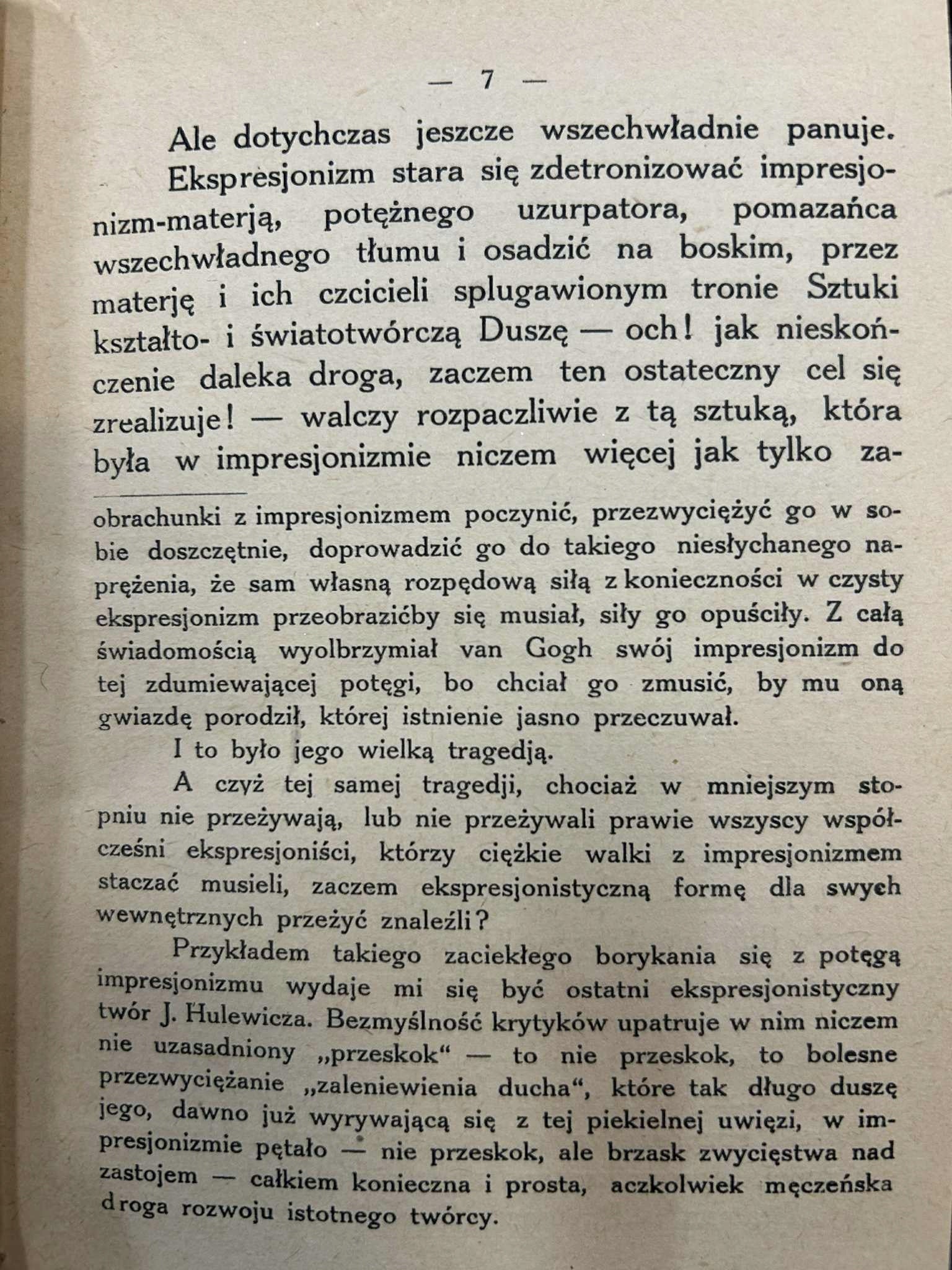 Ekspresjonizm, Słowacki i Genezis z Ducha - Stanisław Przybyszewski [1918]