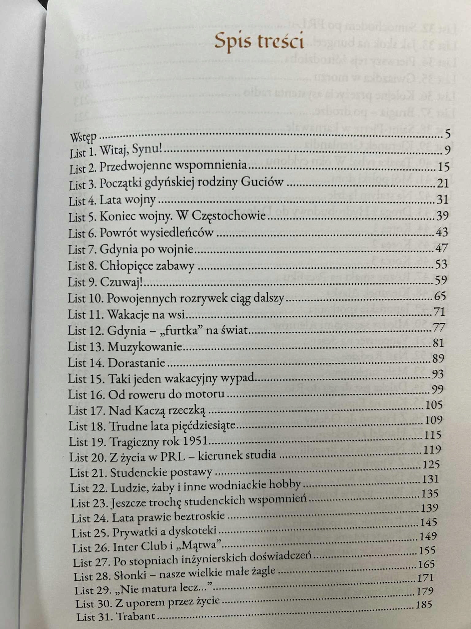 Listy do Syna - Jerzy Guć