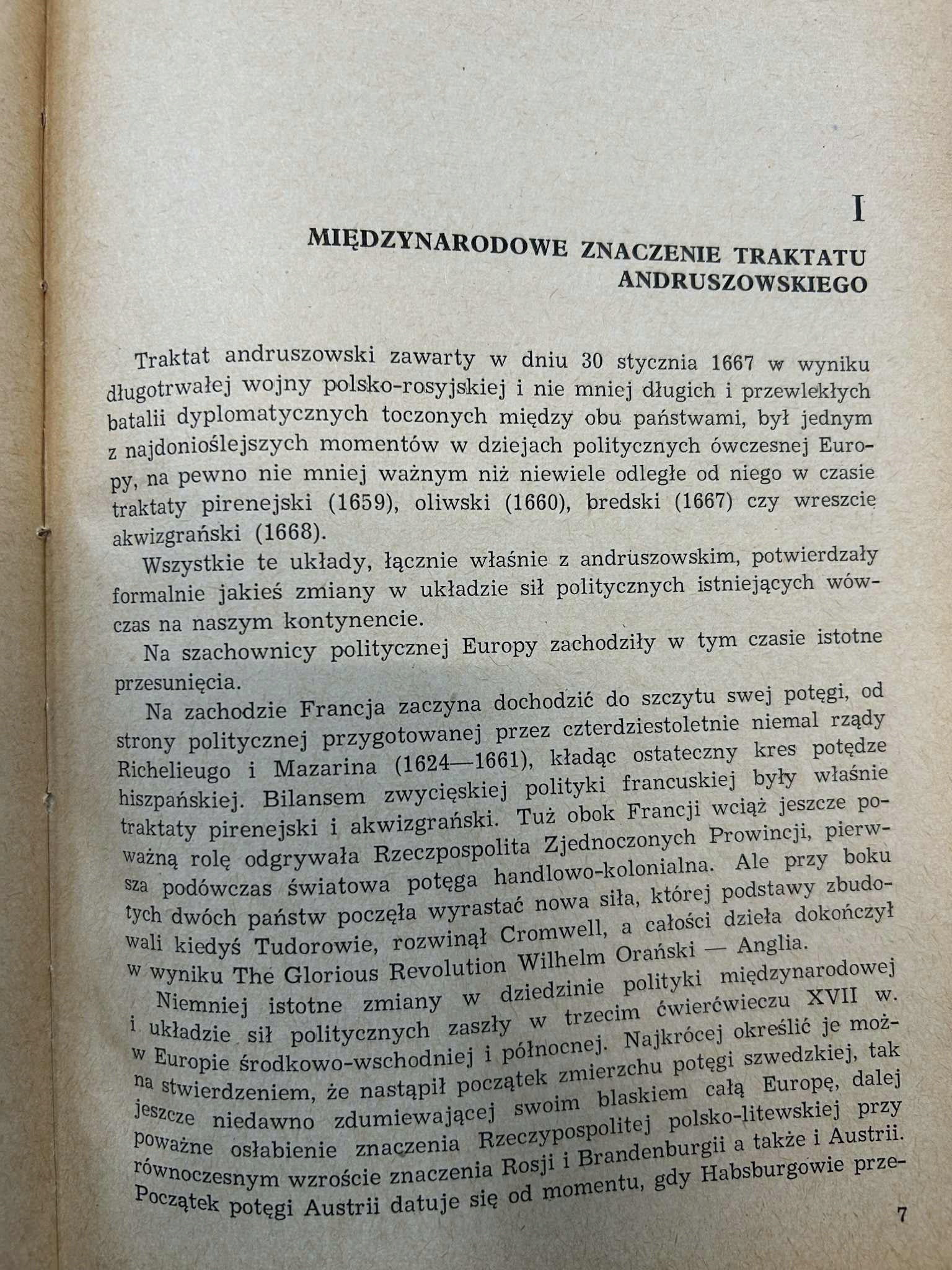 Między Traktatem Andruszkowskim a Wojną Turecką stosunki Polsko-Rosyjskie