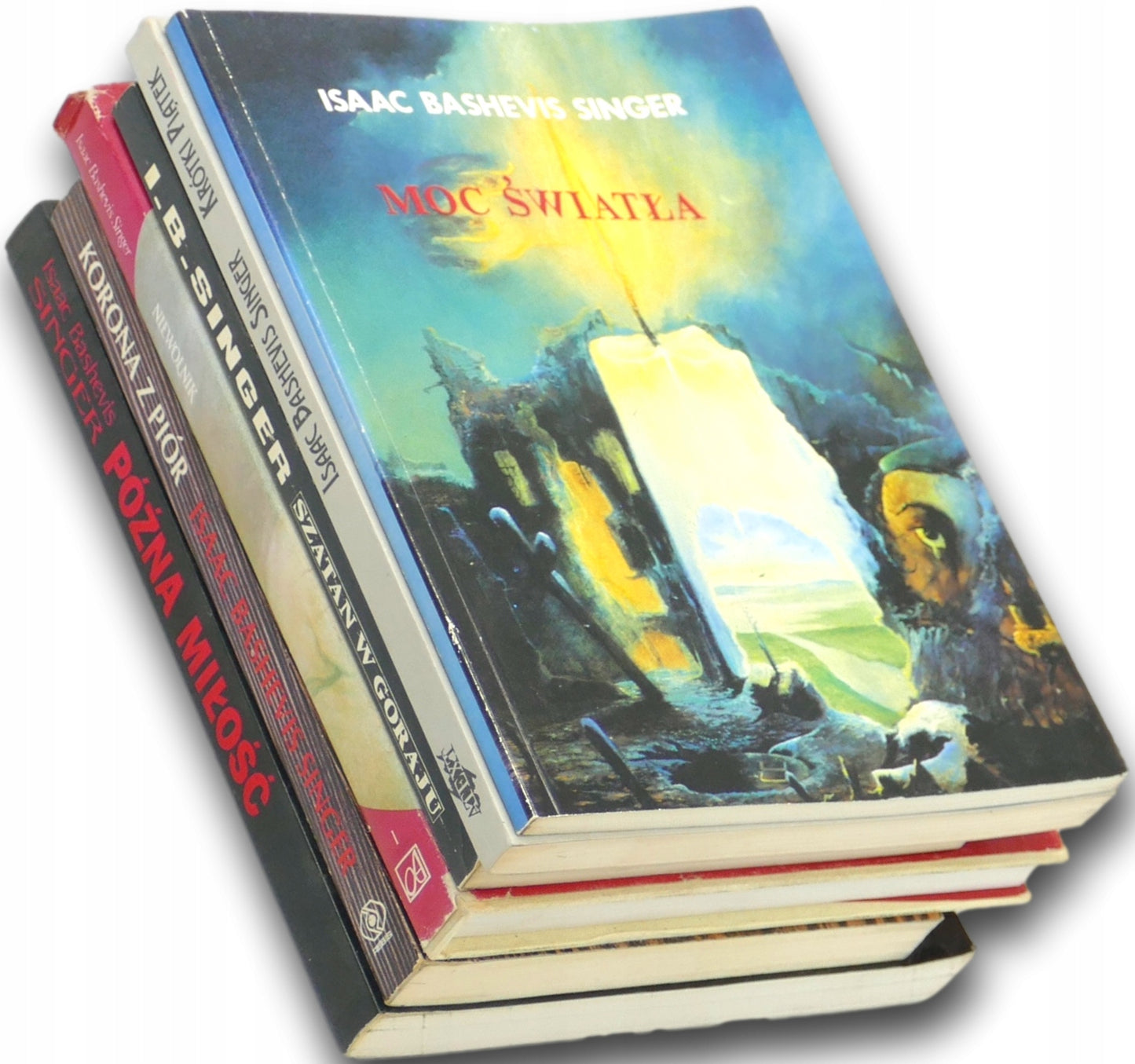 Isaac Bashevis Singer x6 Niewolnik, Krótki piątek, Późna miłość, Korona...