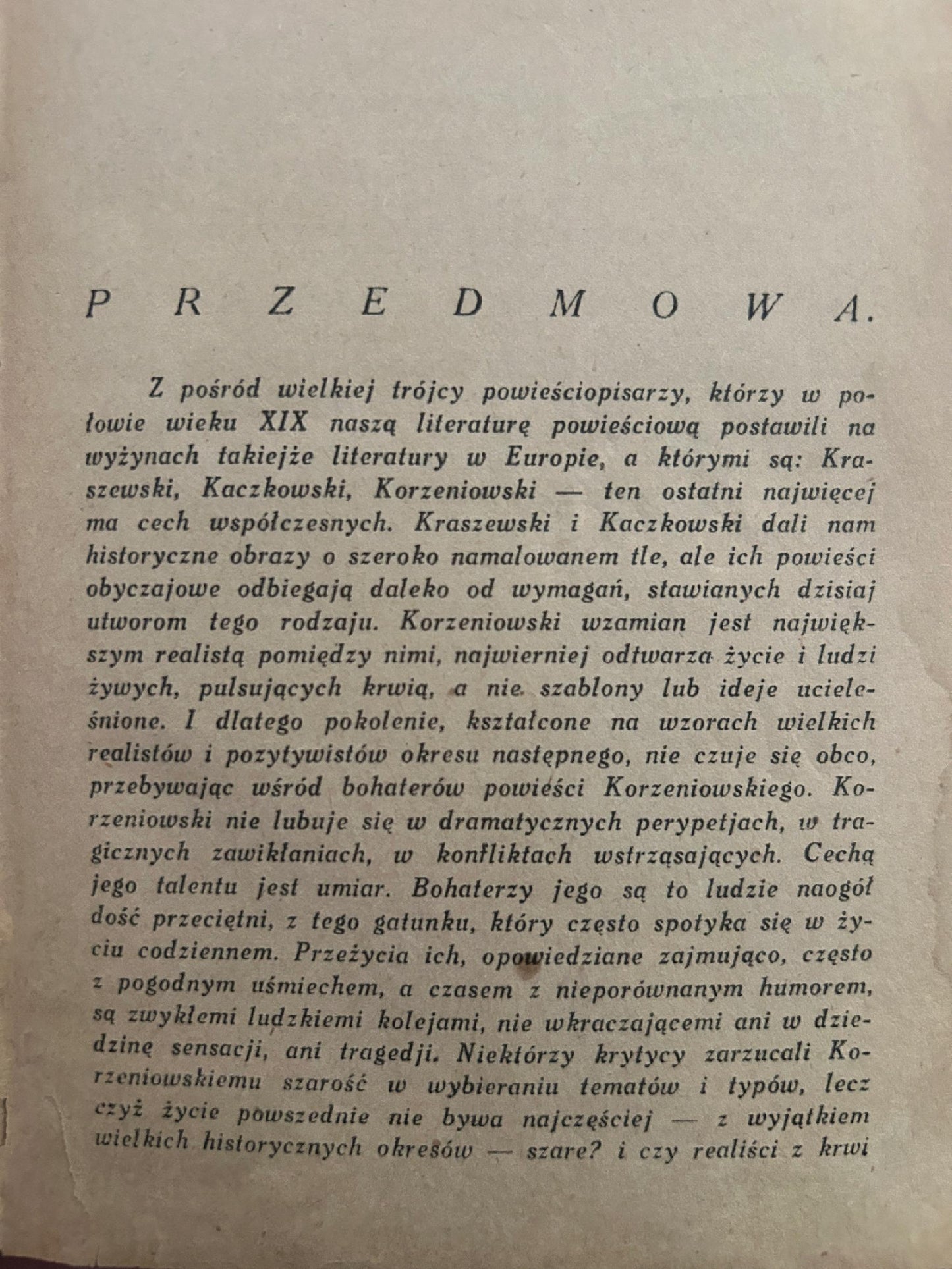 Pojedynek - Józef Korzeniowski [1926 r.]