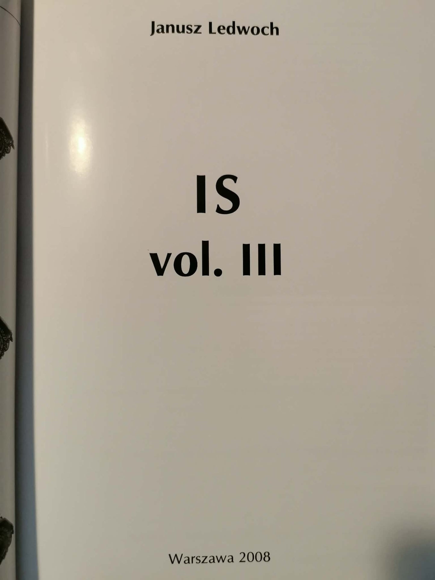 IS vol. III Tank Power vol. LXXII 306, Janusz Ledwoch