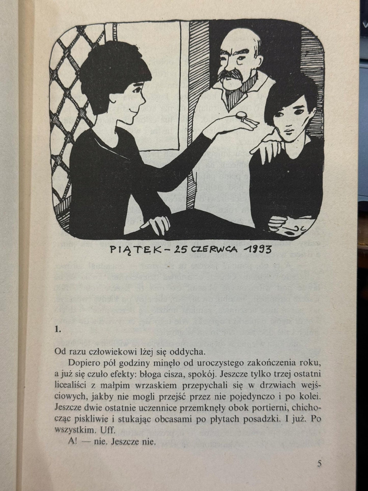 Dziecko piątku Małgorzata Musierowicz [dedykacja odautorska]