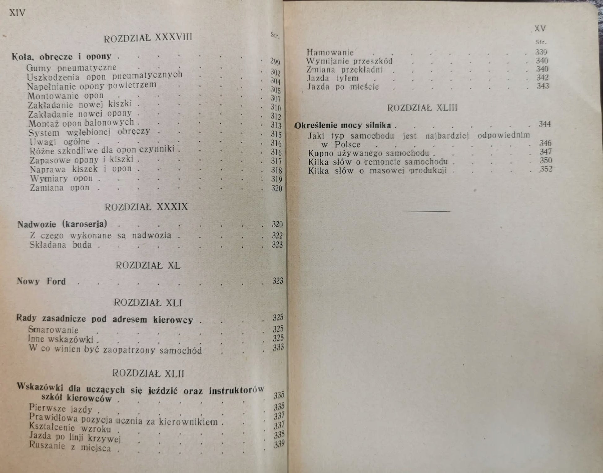 Samochód nowoczesny, Adam Tuszyński [1939]