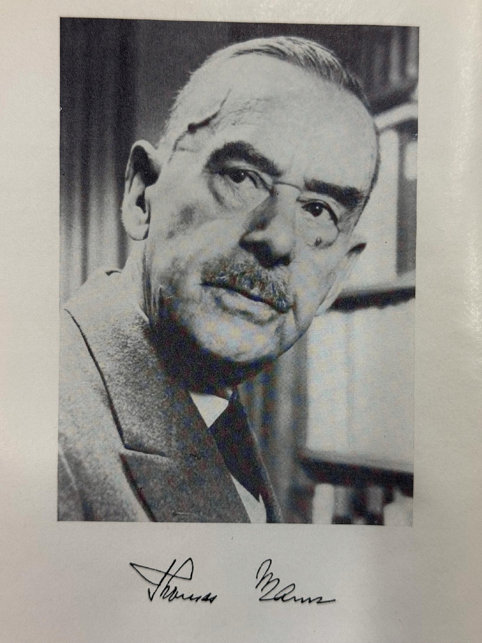 O sobie Tomasz Mann