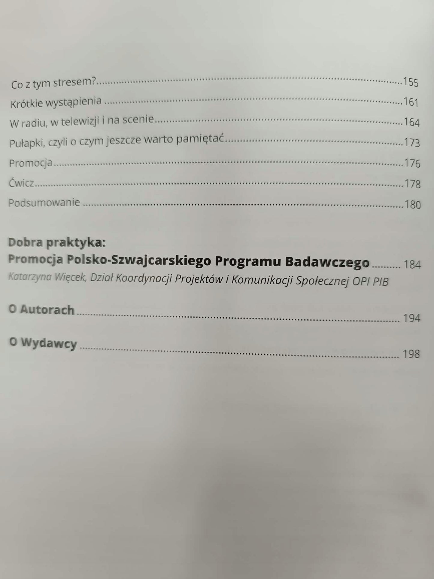 Sztuka promocji nauki praktyczny poradnik dla naukowców, Osica, Niedzicki