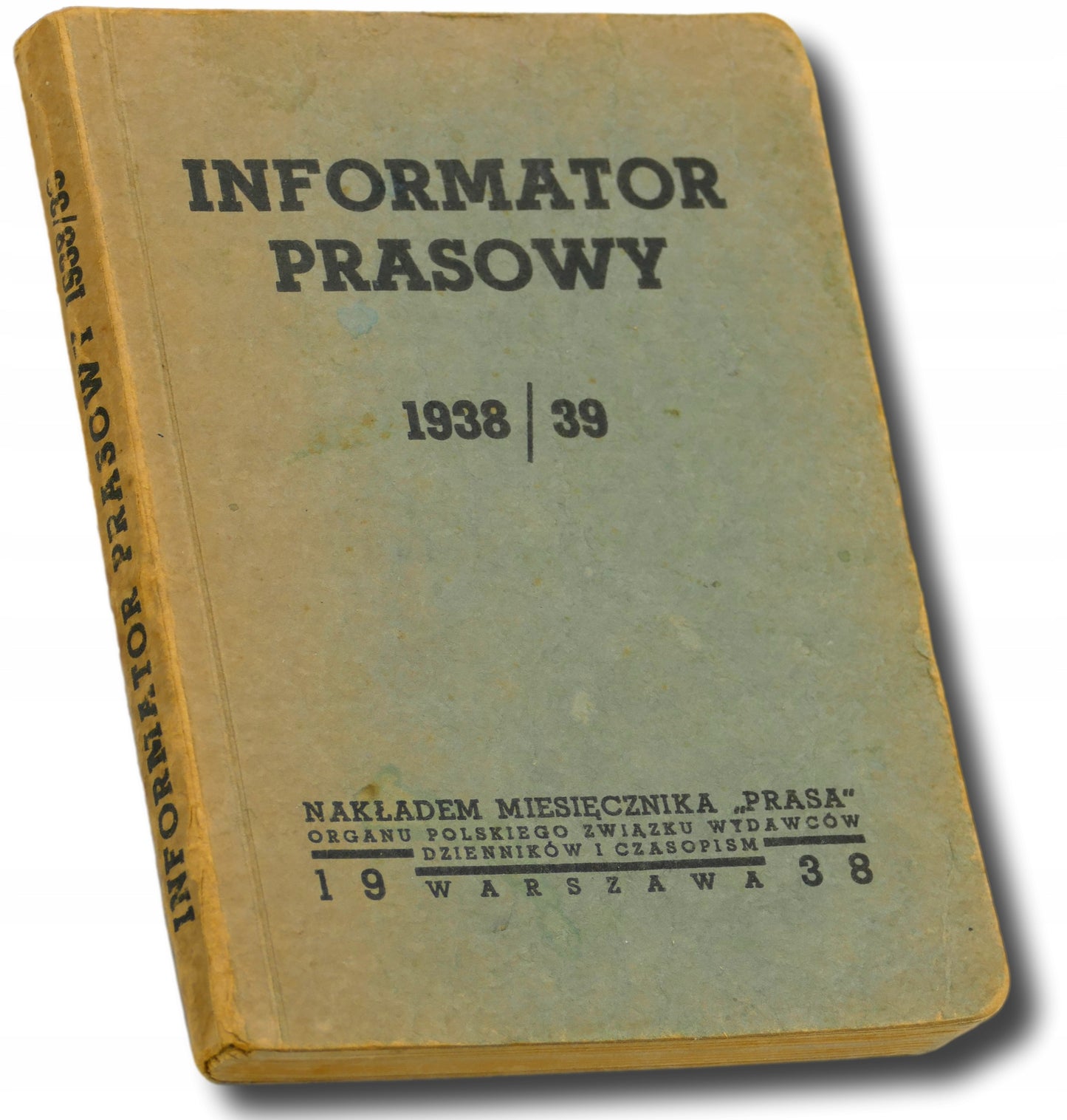 Informator Prasowy 1938/39