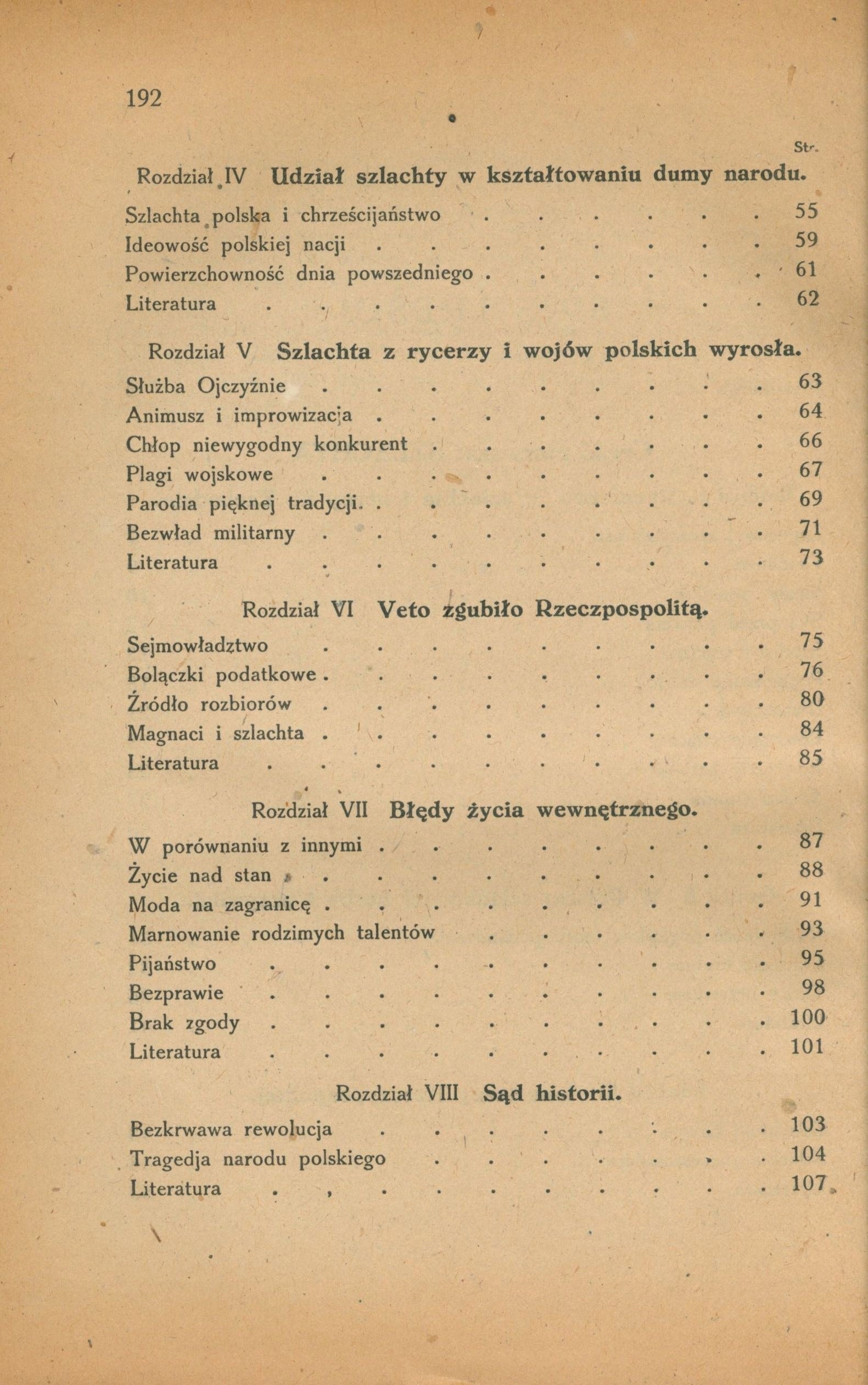 Szlachta i możnowładztwo w dawnej Polsce: szkic, Tobiasz M. [Kraków 1945]