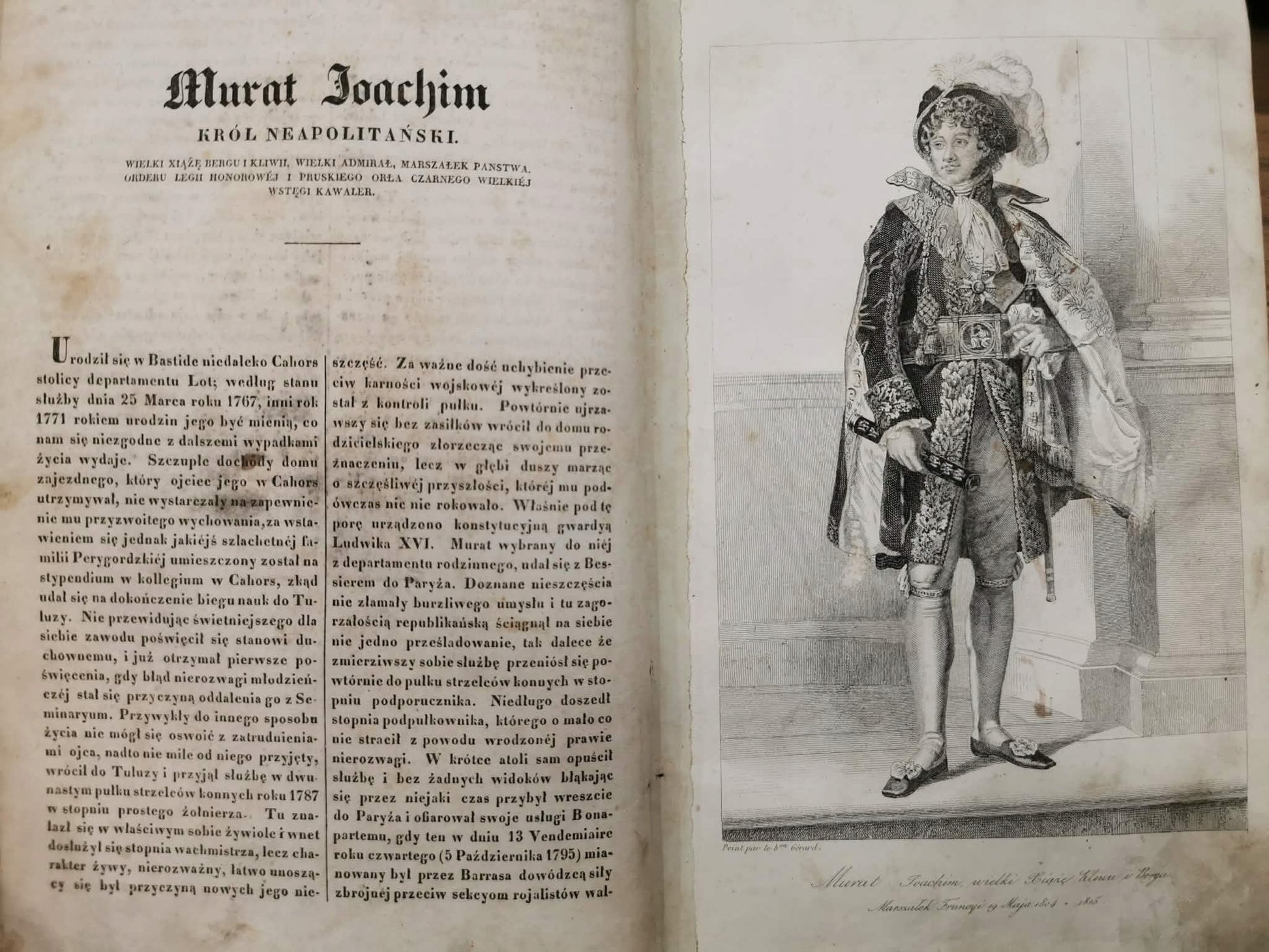 Życie marszałków francuzkich z czasów Napoleona, T. Dziekoński [1841]