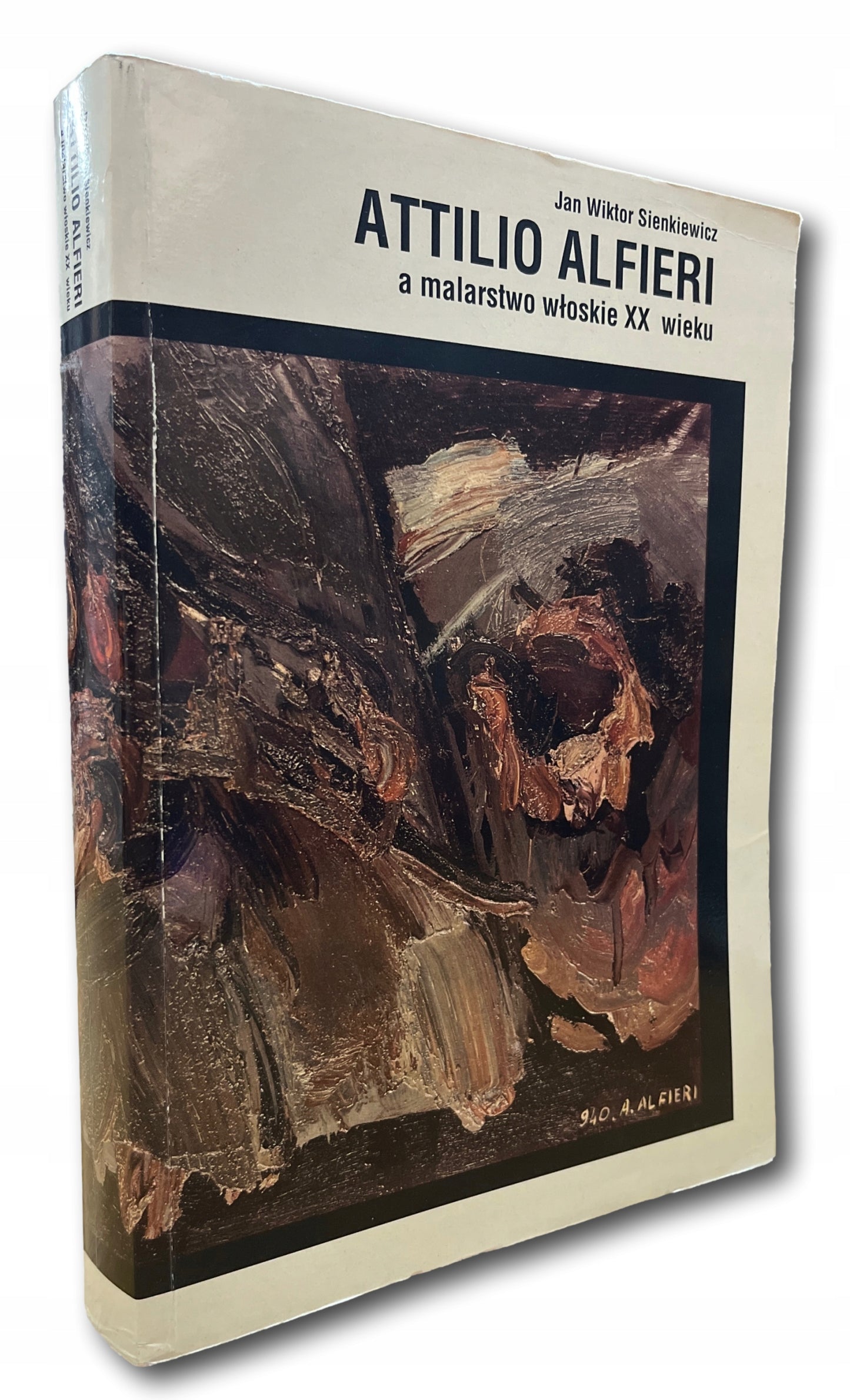 Attilio Alfieri a malarstwo włoskie XX wieku, J. W. Sienkiewicz [dedykacja]