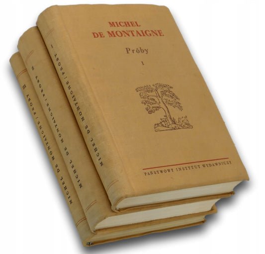 Próby I-III, de Montaigne M.