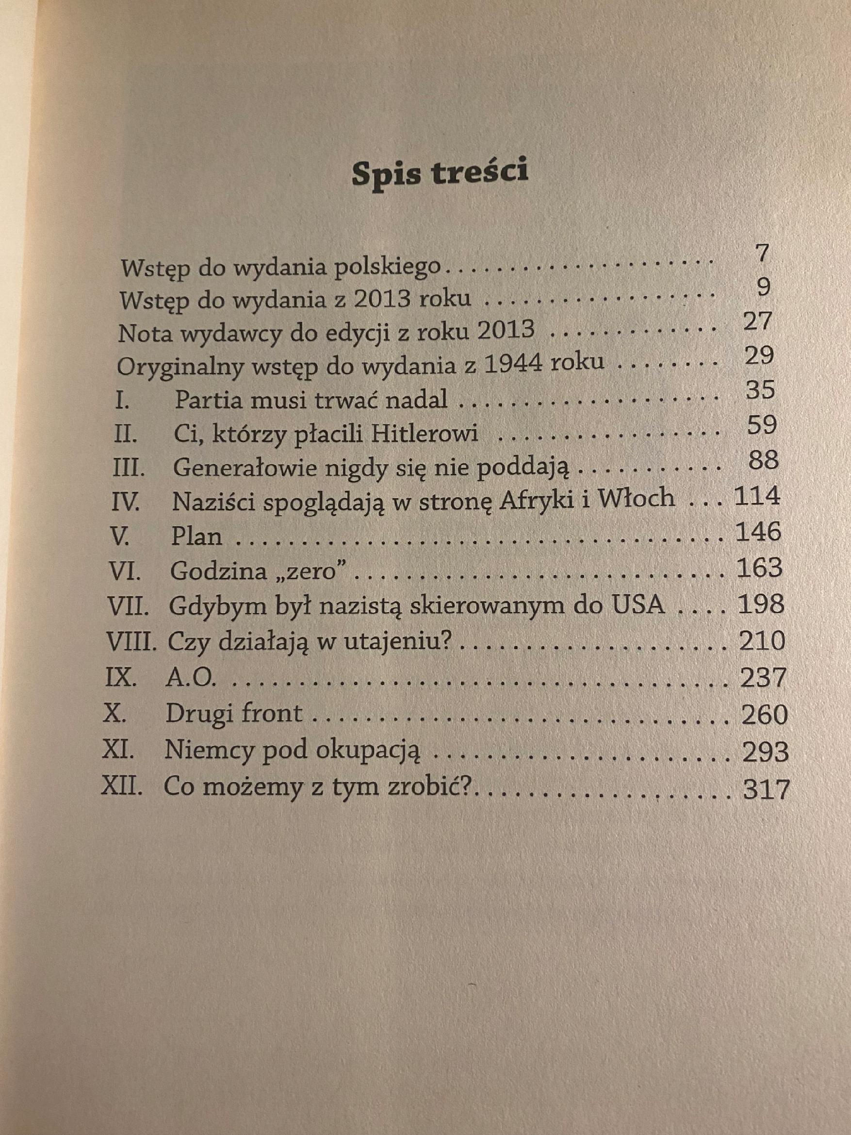 Naziści schodzą do podziemia Curt Riess